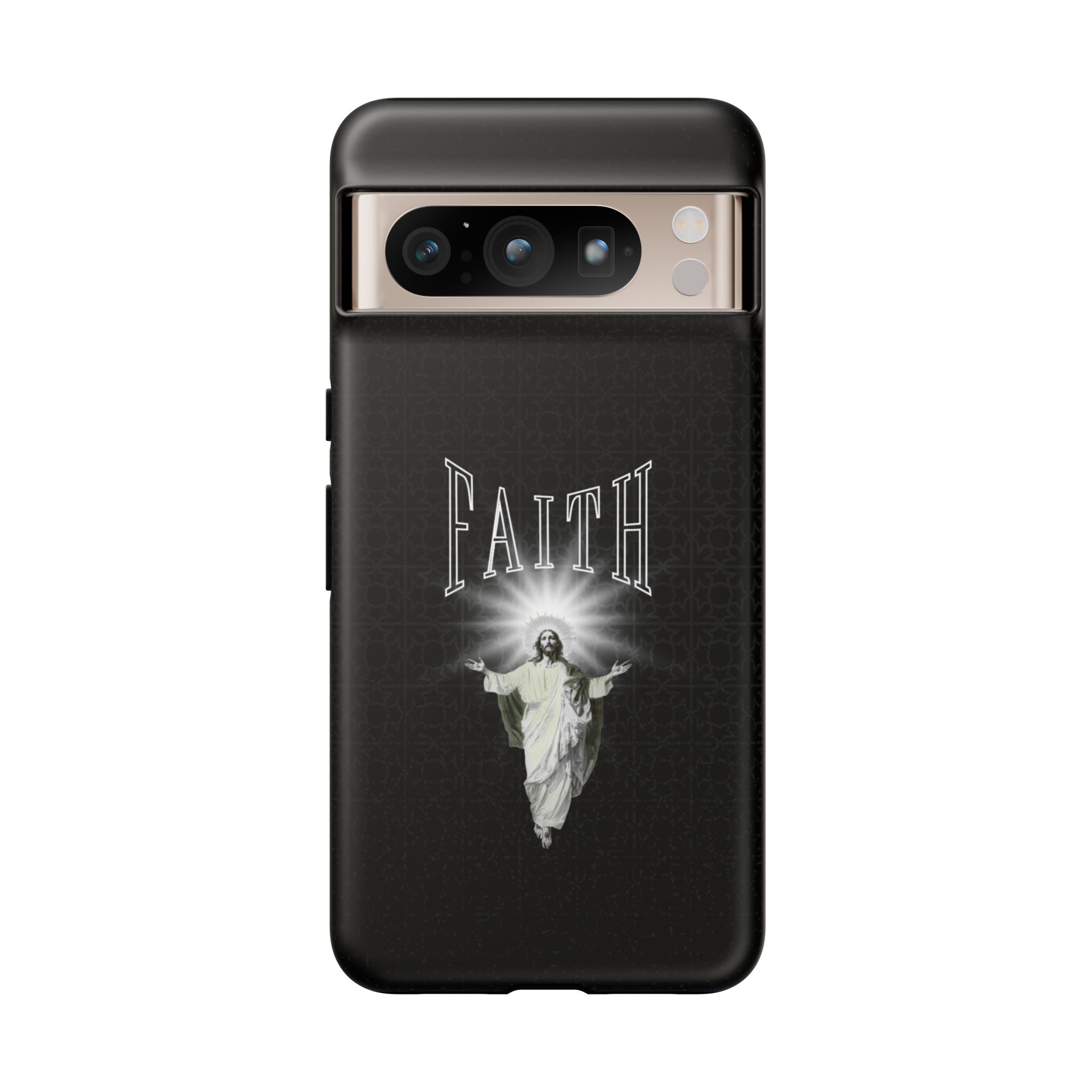 Faith Phone Case — Religious Jesus Graphic Tough Phone Cover