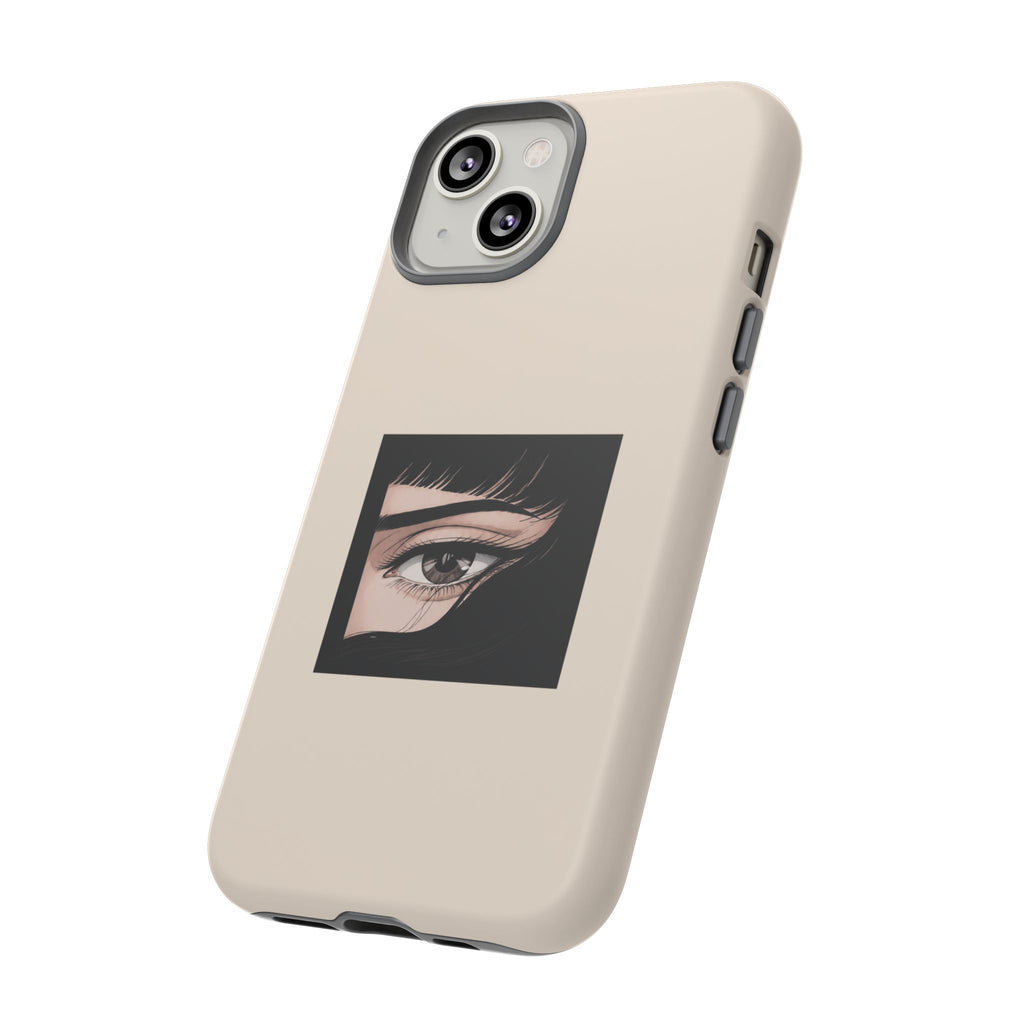 Minimal Eyelash Eye Art Protective Tough Case