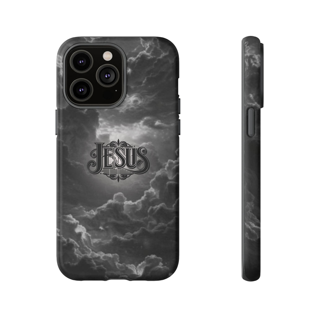 Jesus Cloud Phone Case – Christian Faith Protective iPhone Case