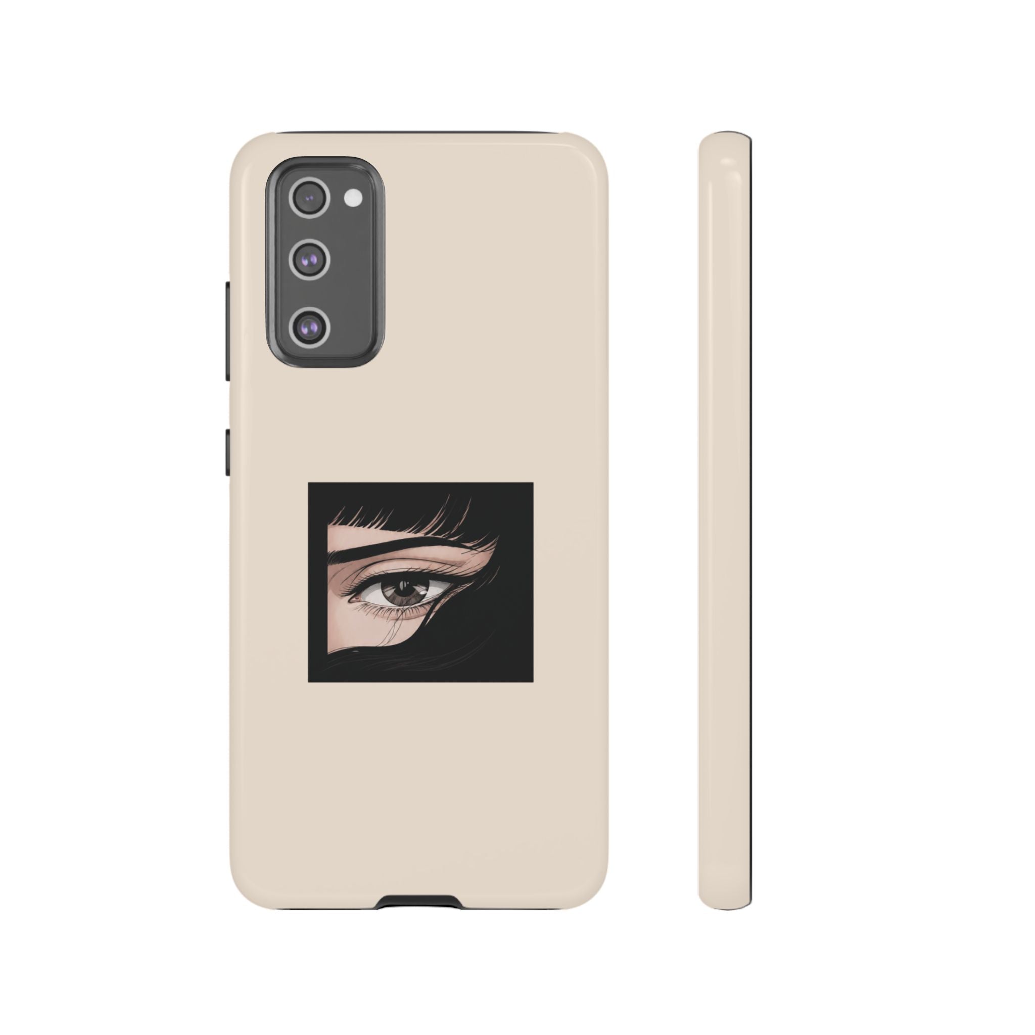 Minimal Eyelash Eye Art Protective Tough Case