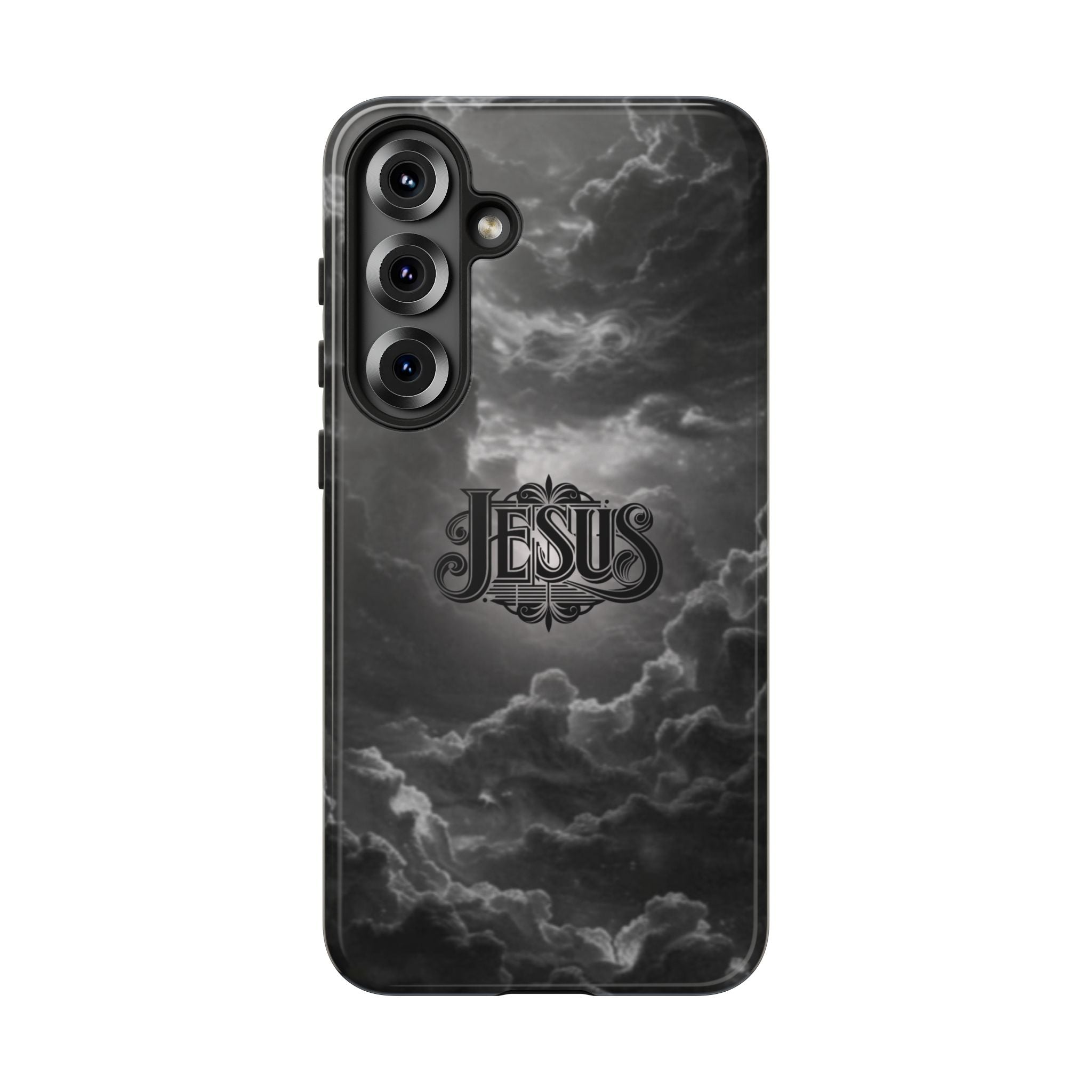 Jesus Cloud Phone Case – Christian Faith Protective iPhone Case