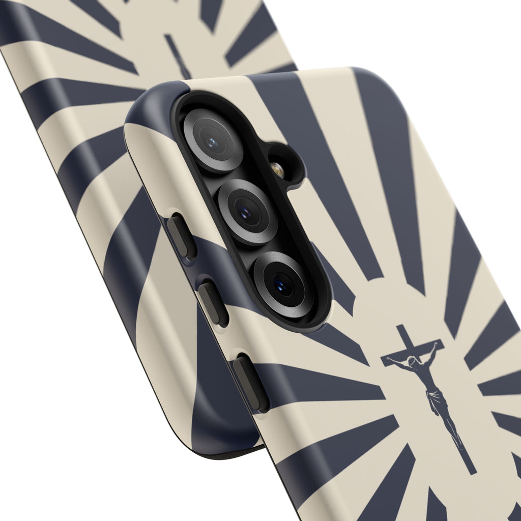 Christian Crucifix Radiant Tough Phone Case