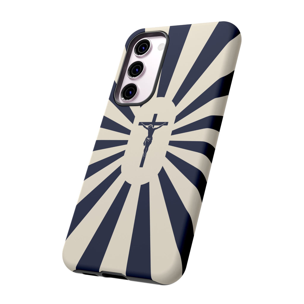Christian Crucifix Radiant Tough Phone Case
