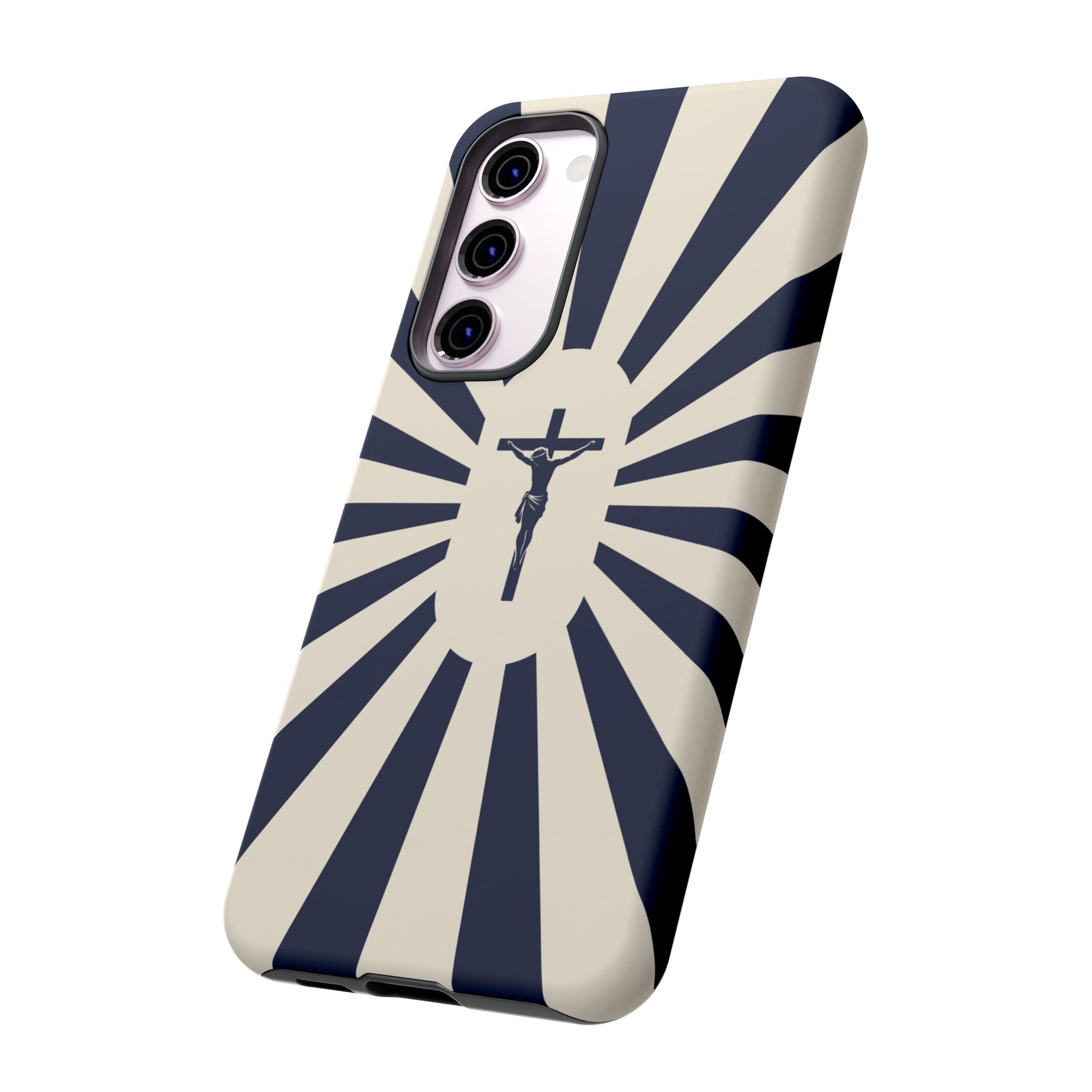 Christian Crucifix Radiant Tough Phone Case
