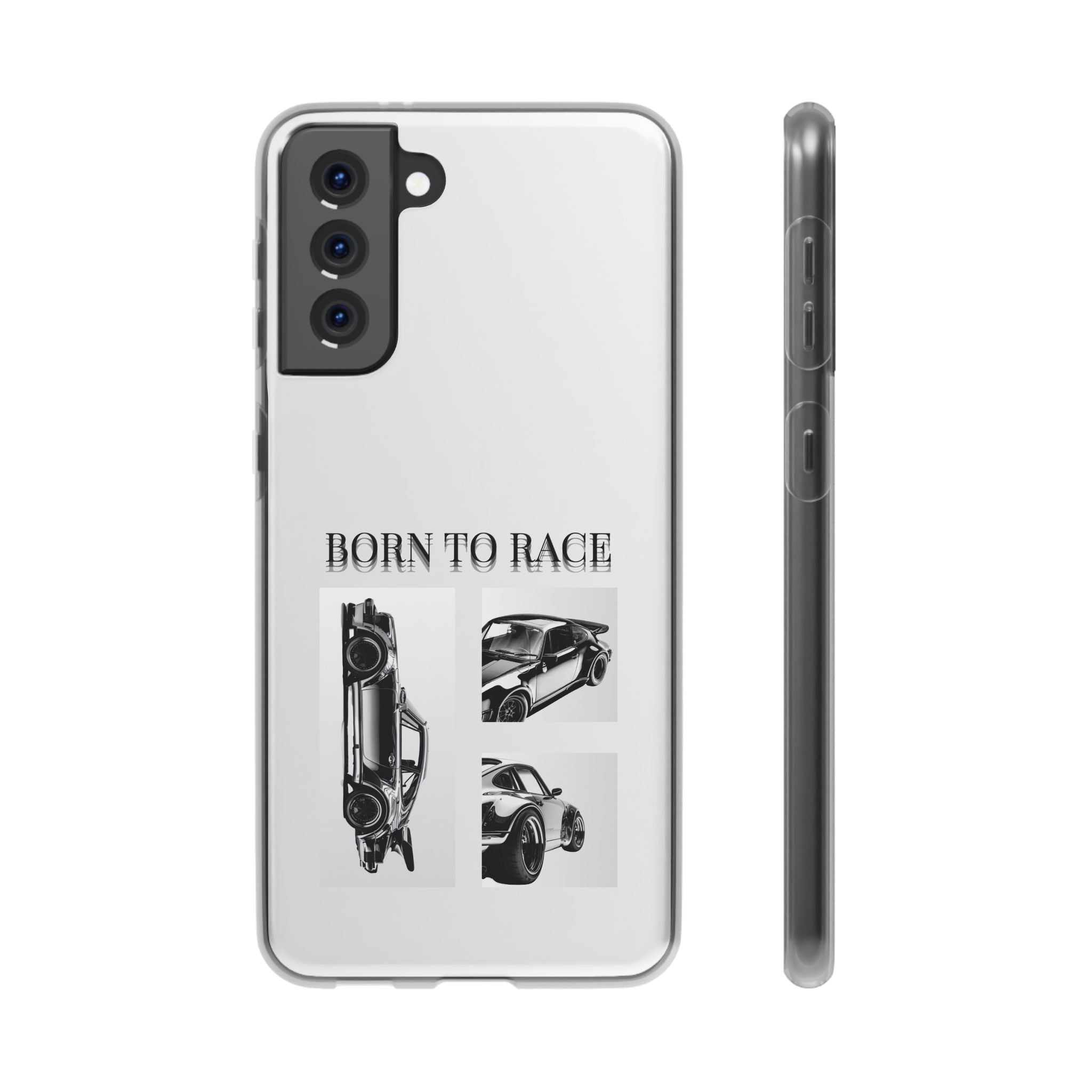 Born to Race Phone Case – Racing Car Flexi Case