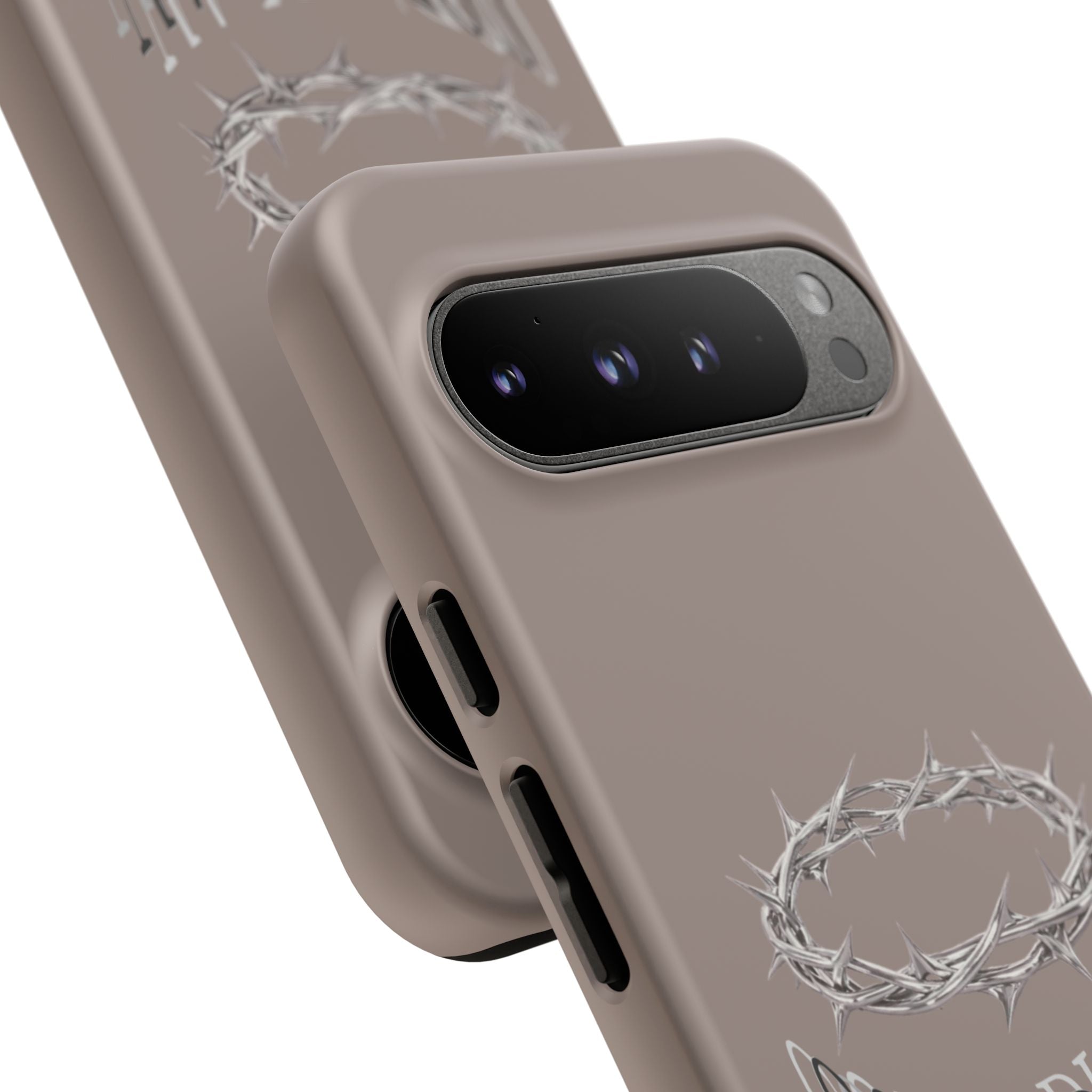Phone Case — "God's Plan" Crown of Thorns Protective Cover