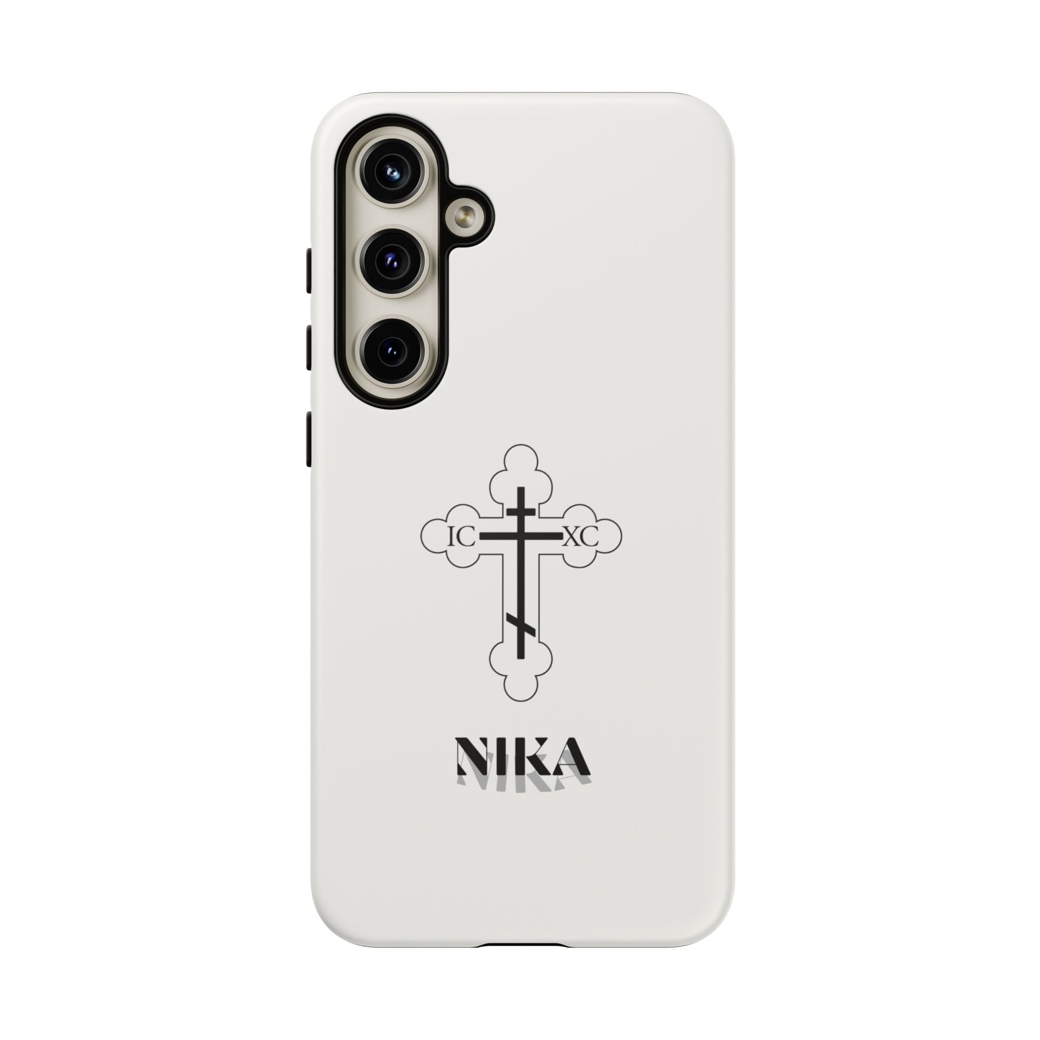 Christian Cross Phone Case – NIKA Orthodox Design