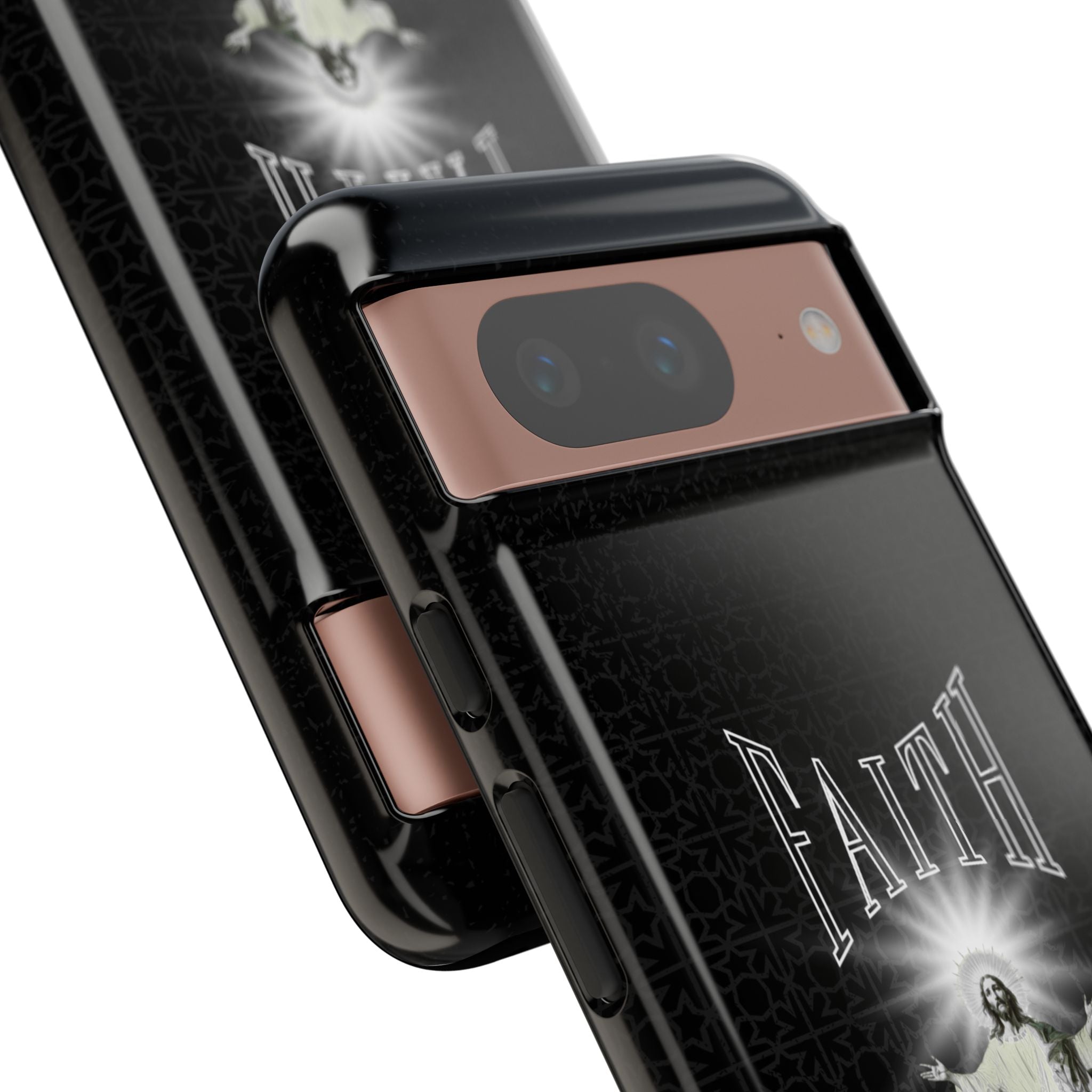 Faith Phone Case — Religious Jesus Graphic Tough Phone Cover