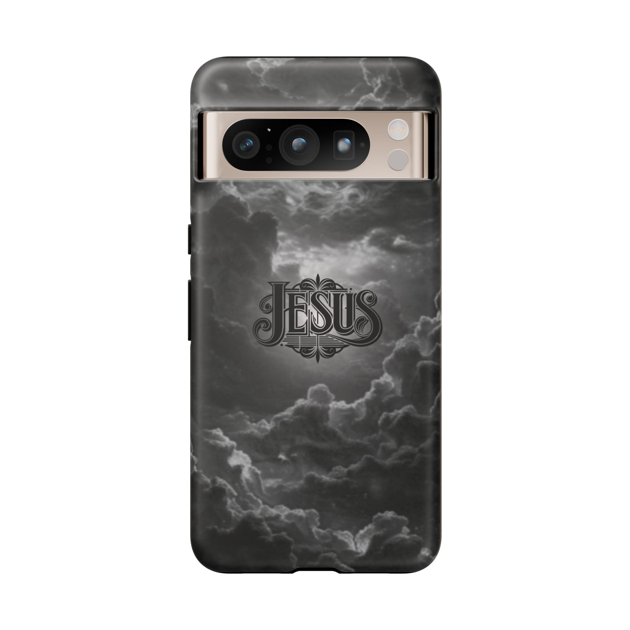 Jesus Cloud Phone Case – Christian Faith Protective iPhone Case