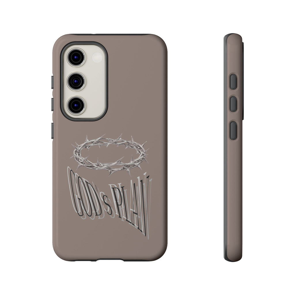 Phone Case — "God's Plan" Crown of Thorns Protective Cover
