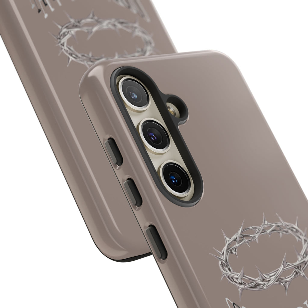 Phone Case — "God's Plan" Crown of Thorns Protective Cover