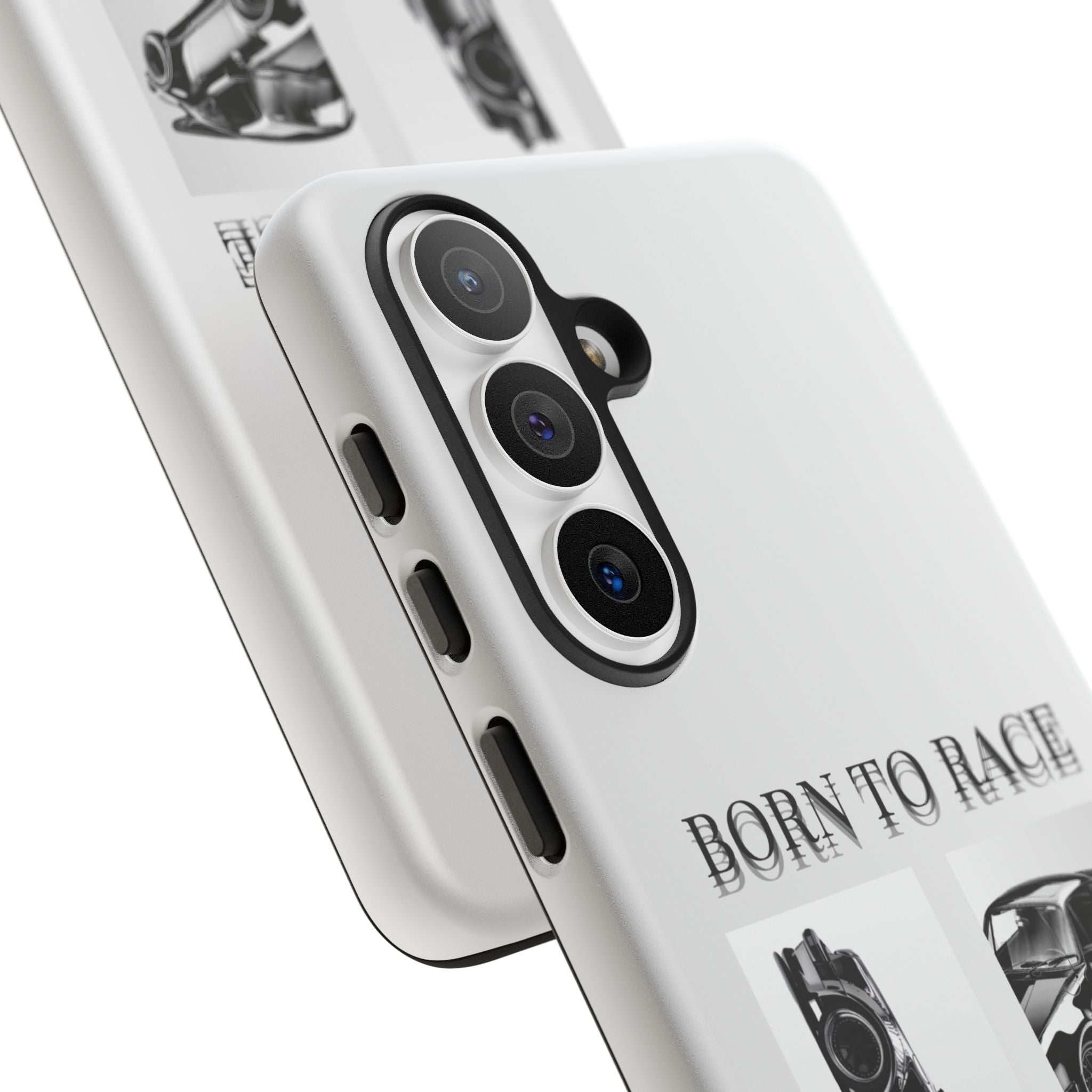 Phone Case - "Born to Race" Vintage Car Racing Graphic