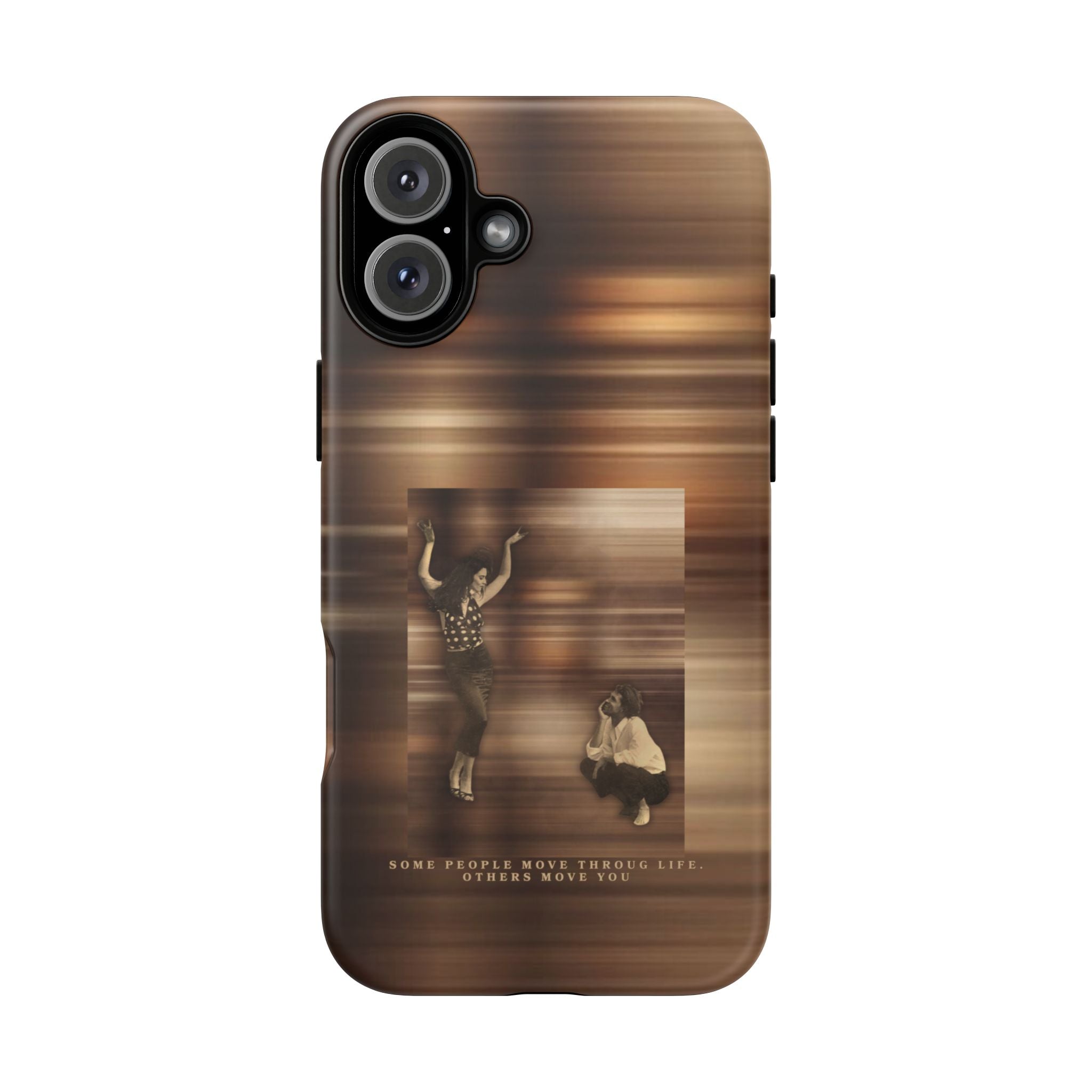 Vintage Basketball Photo Phone Case – Retro Sport Quote iPhone Cover