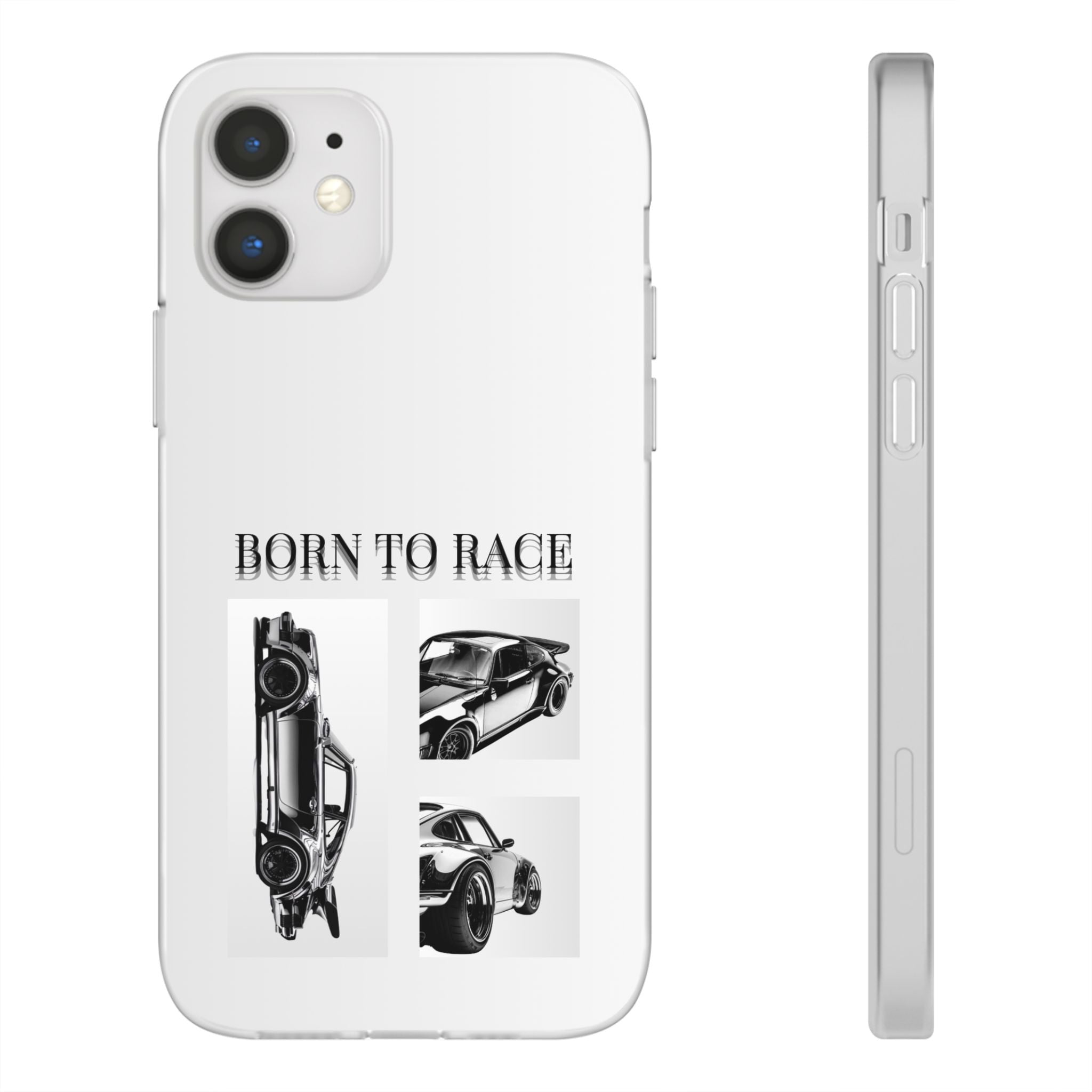 Born to Race Phone Case – Racing Car Flexi Case