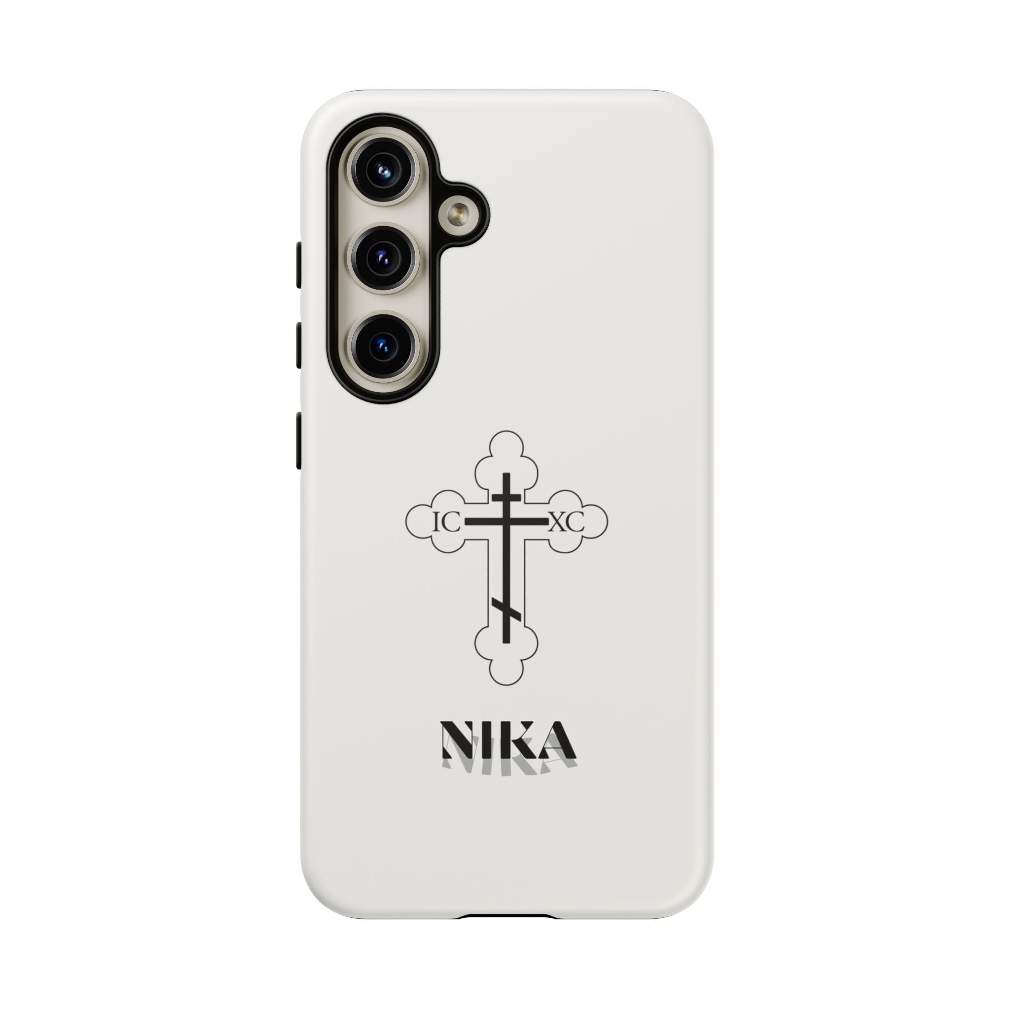 Christian Cross Phone Case – NIKA Orthodox Design