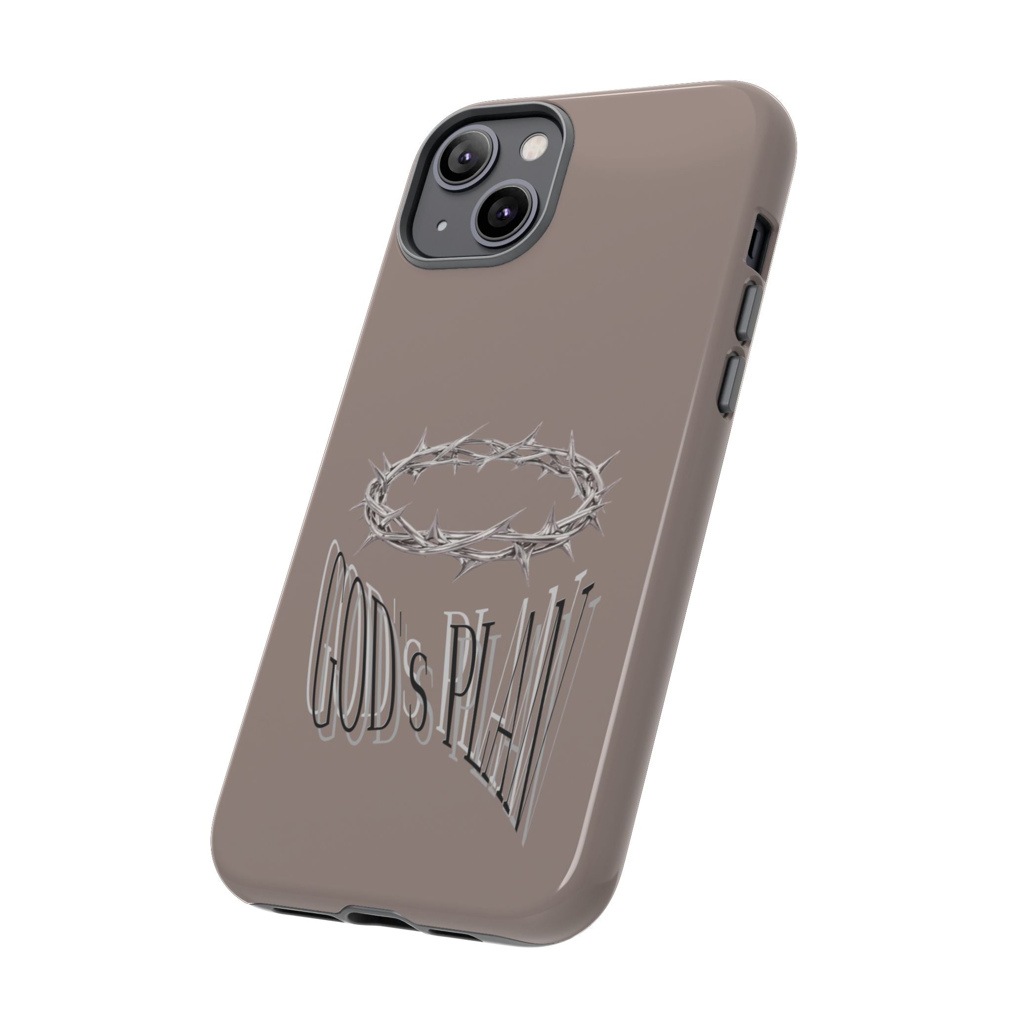 Phone Case — "God's Plan" Crown of Thorns Protective Cover