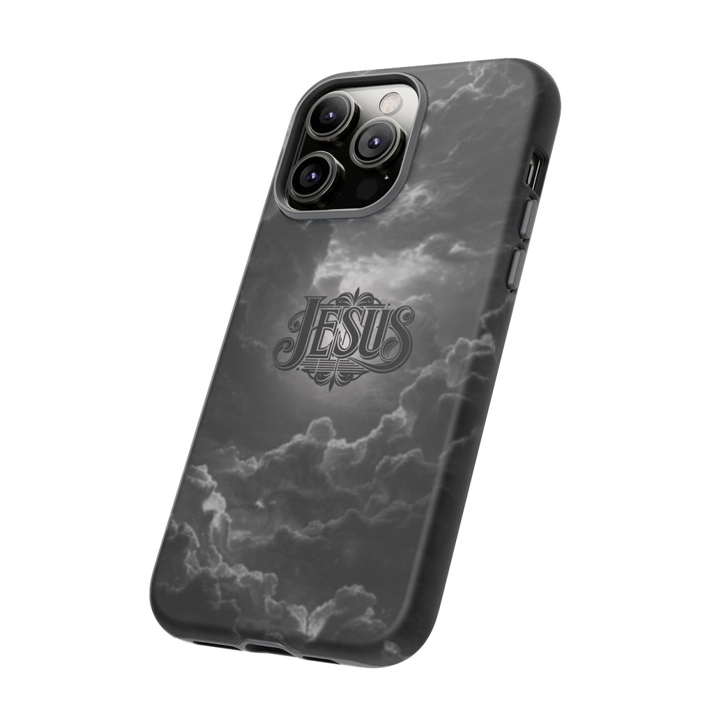 Jesus Cloud Phone Case – Christian Faith Protective iPhone Case
