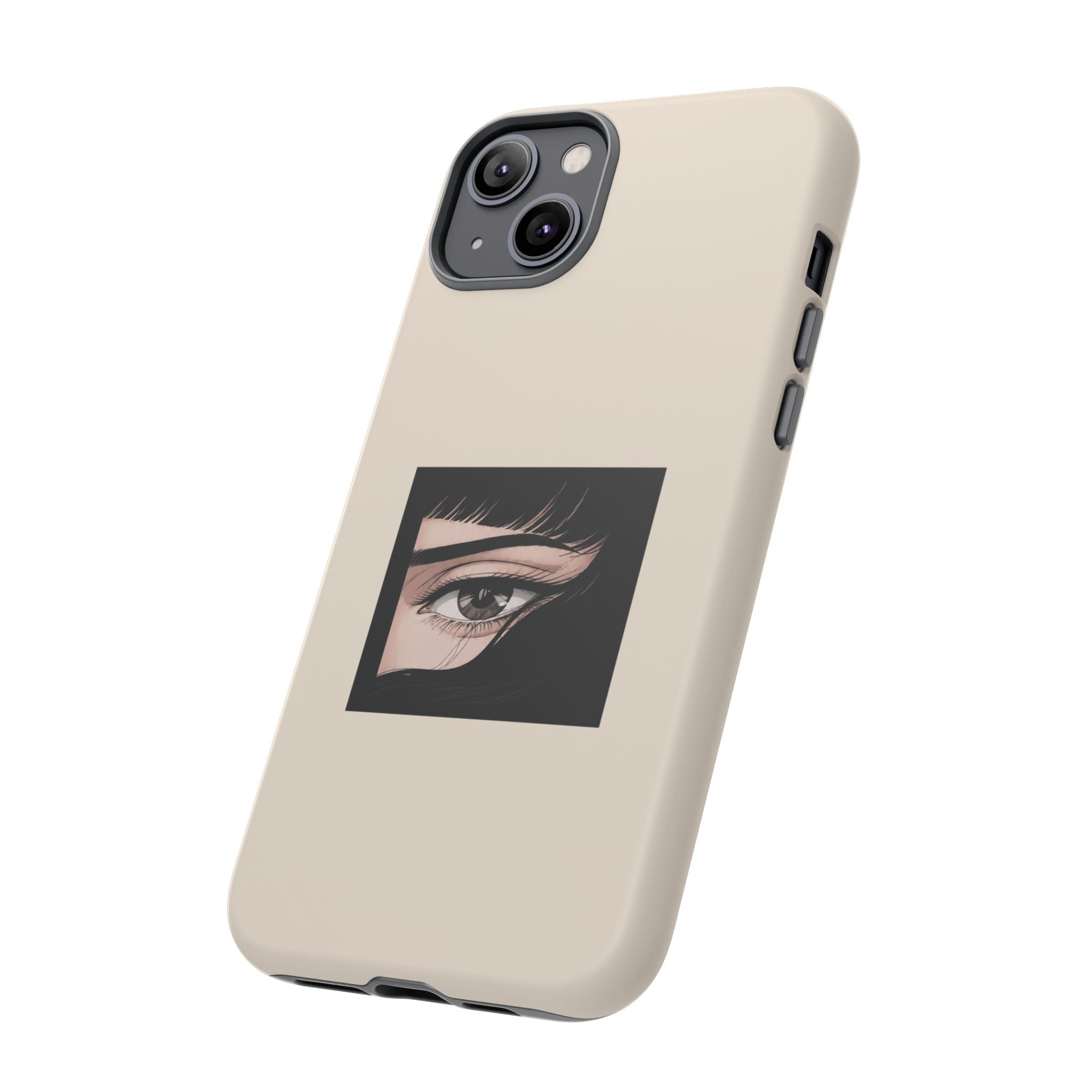 Minimal Eyelash Eye Art Protective Tough Case