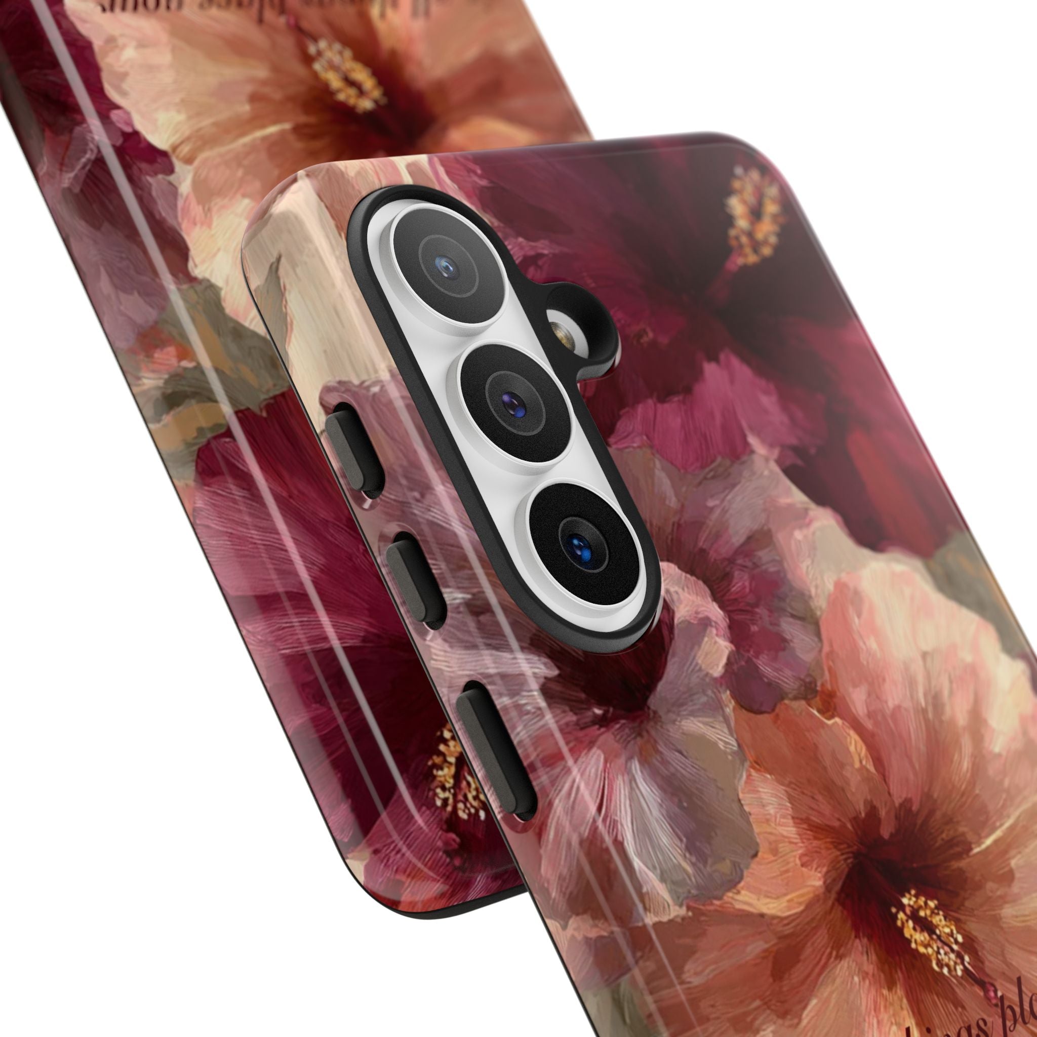 Faith Floral Phone Case — "In All Things Place Your Faith" Protective iPhone Cover