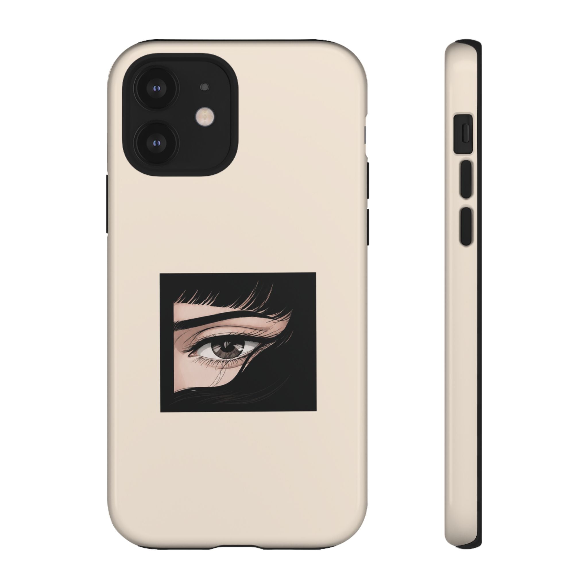 Minimal Eyelash Eye Art Protective Tough Case