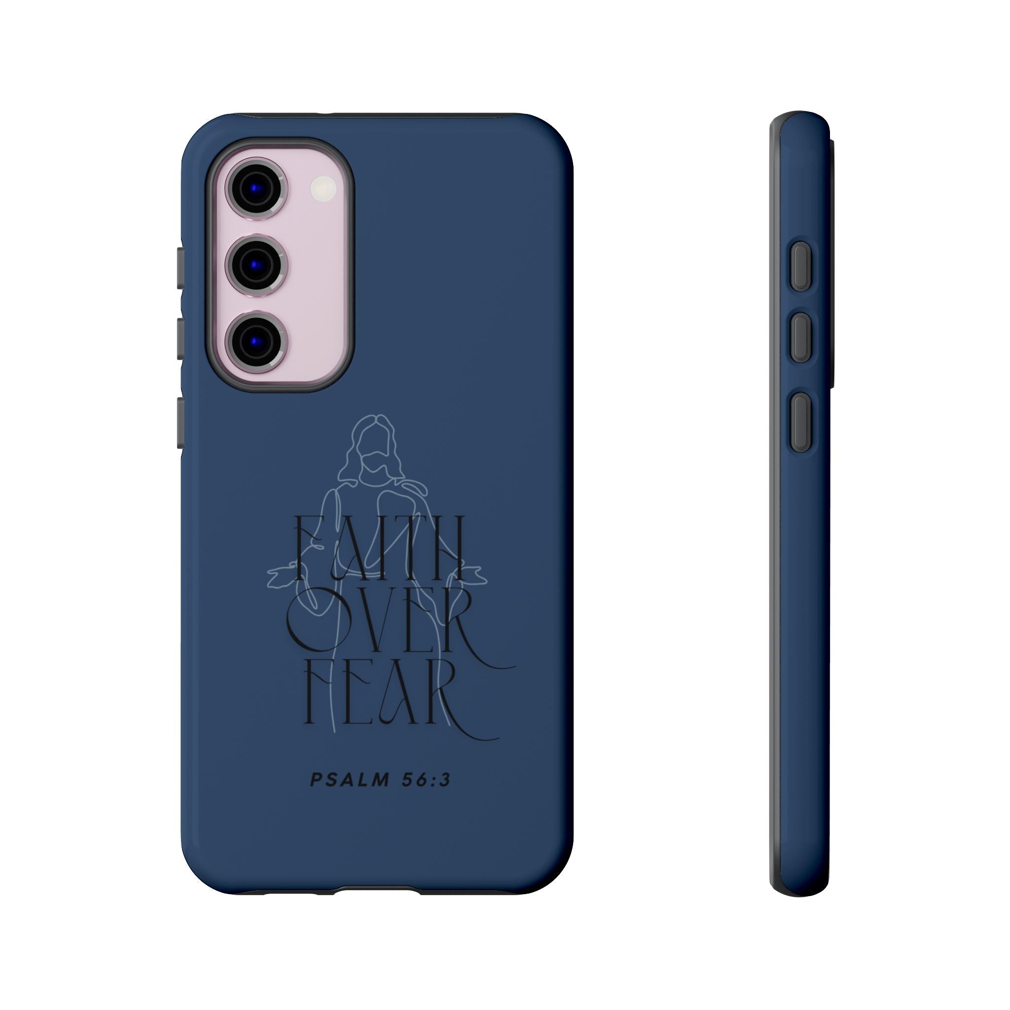 Faith Over Fear — Psalm 56:3 Christian Tough Phone Case