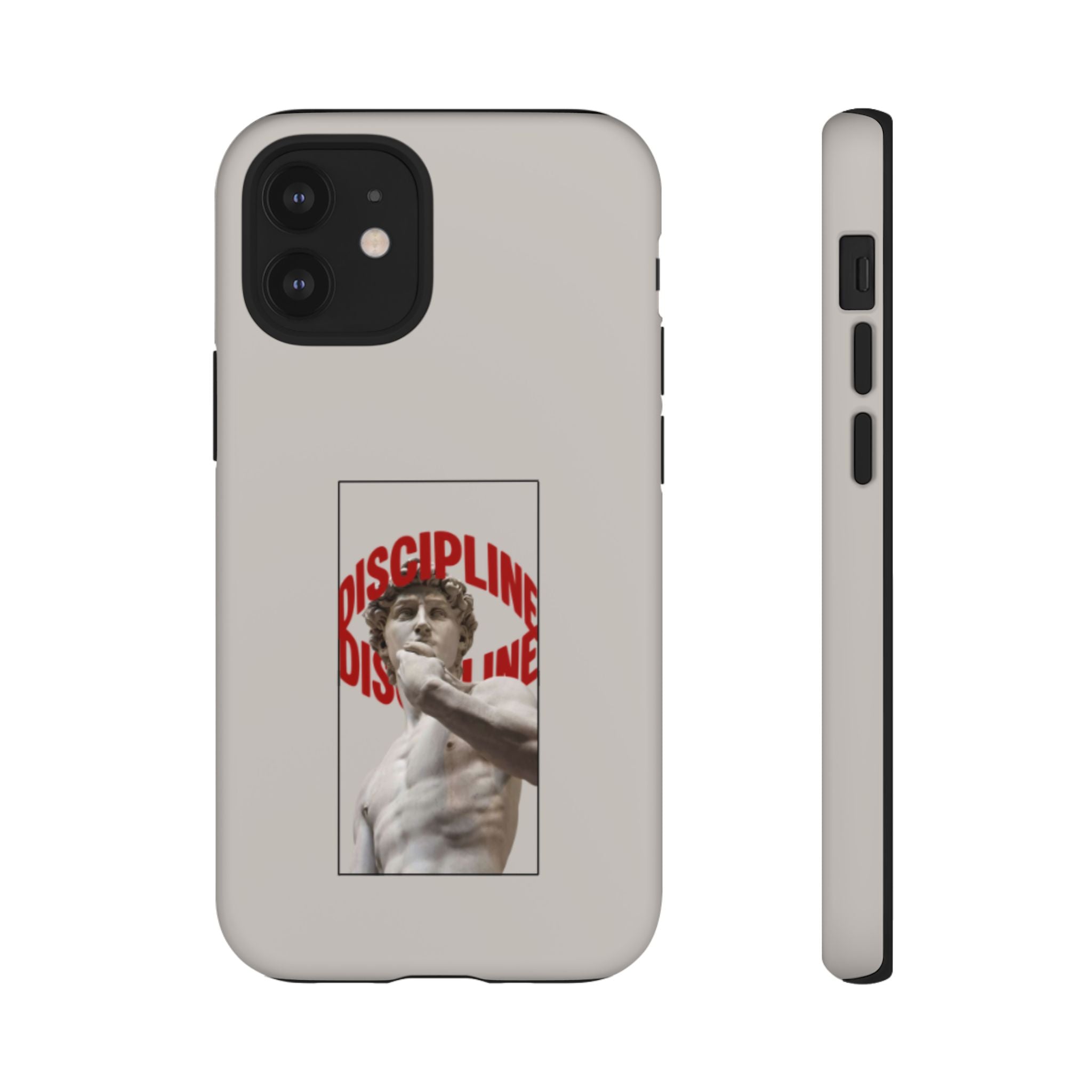 Phone Case — 'Discipline' Statue Graphic Protective Cover