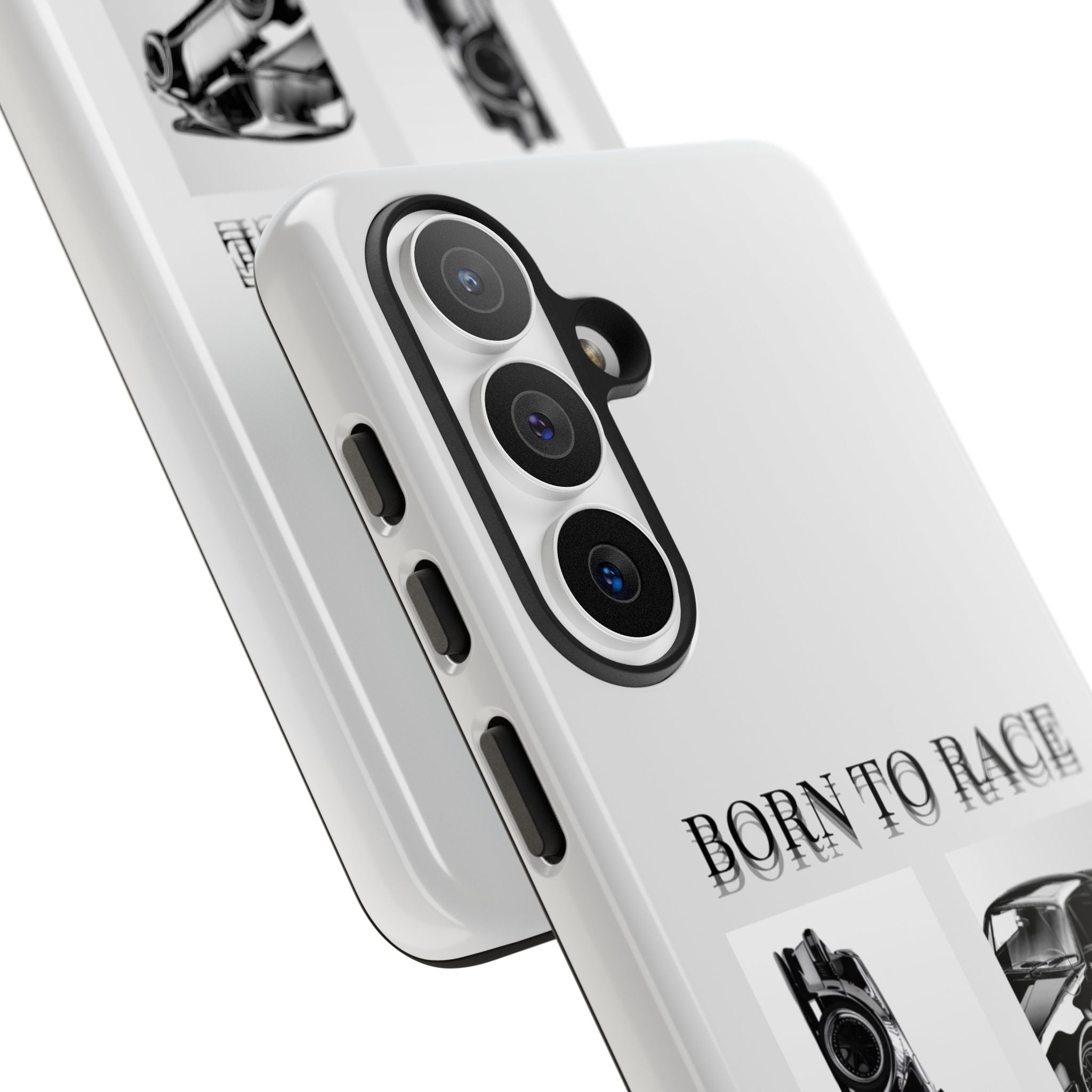 Phone Case - "Born to Race" Vintage Car Racing Graphic