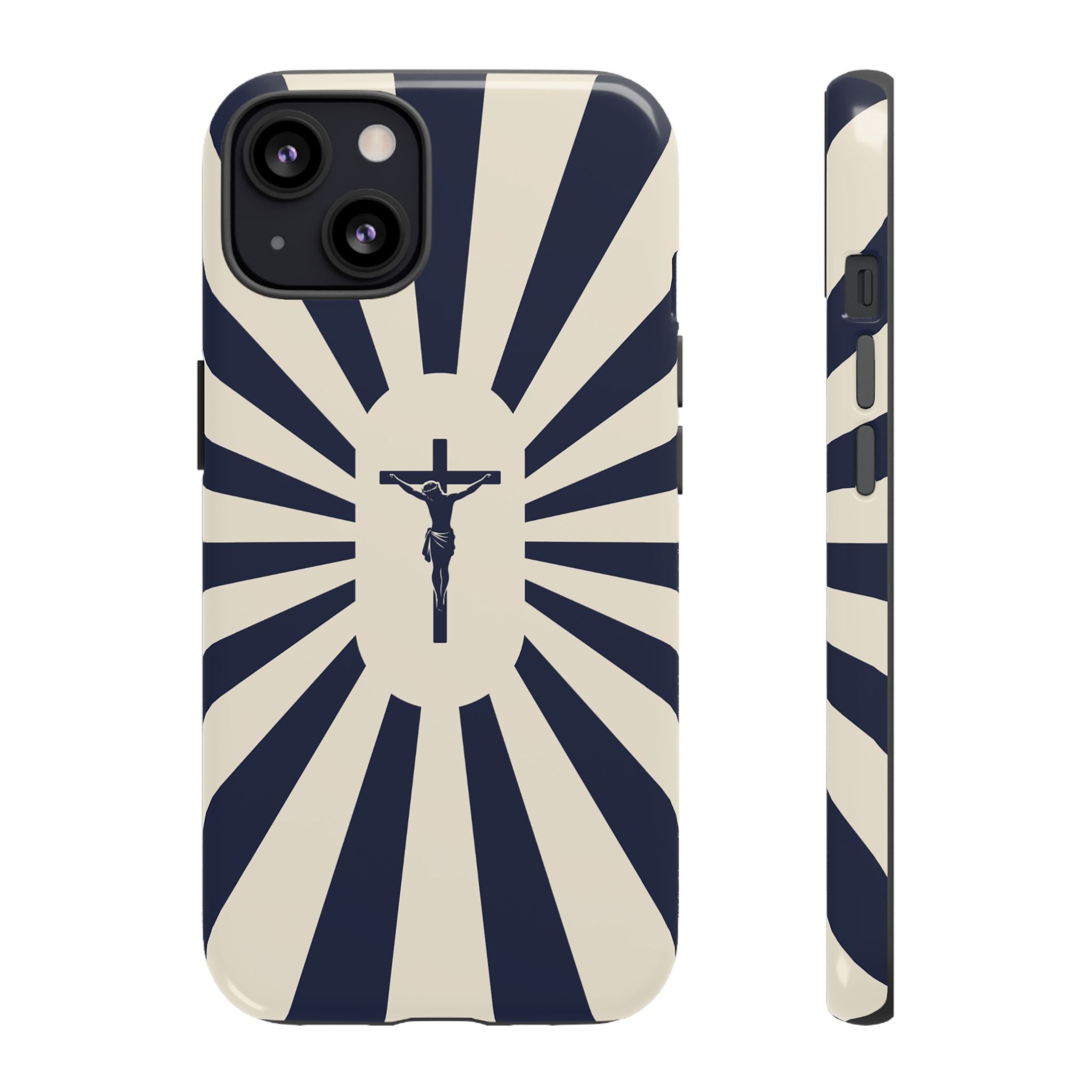 Christian Crucifix Radiant Tough Phone Case