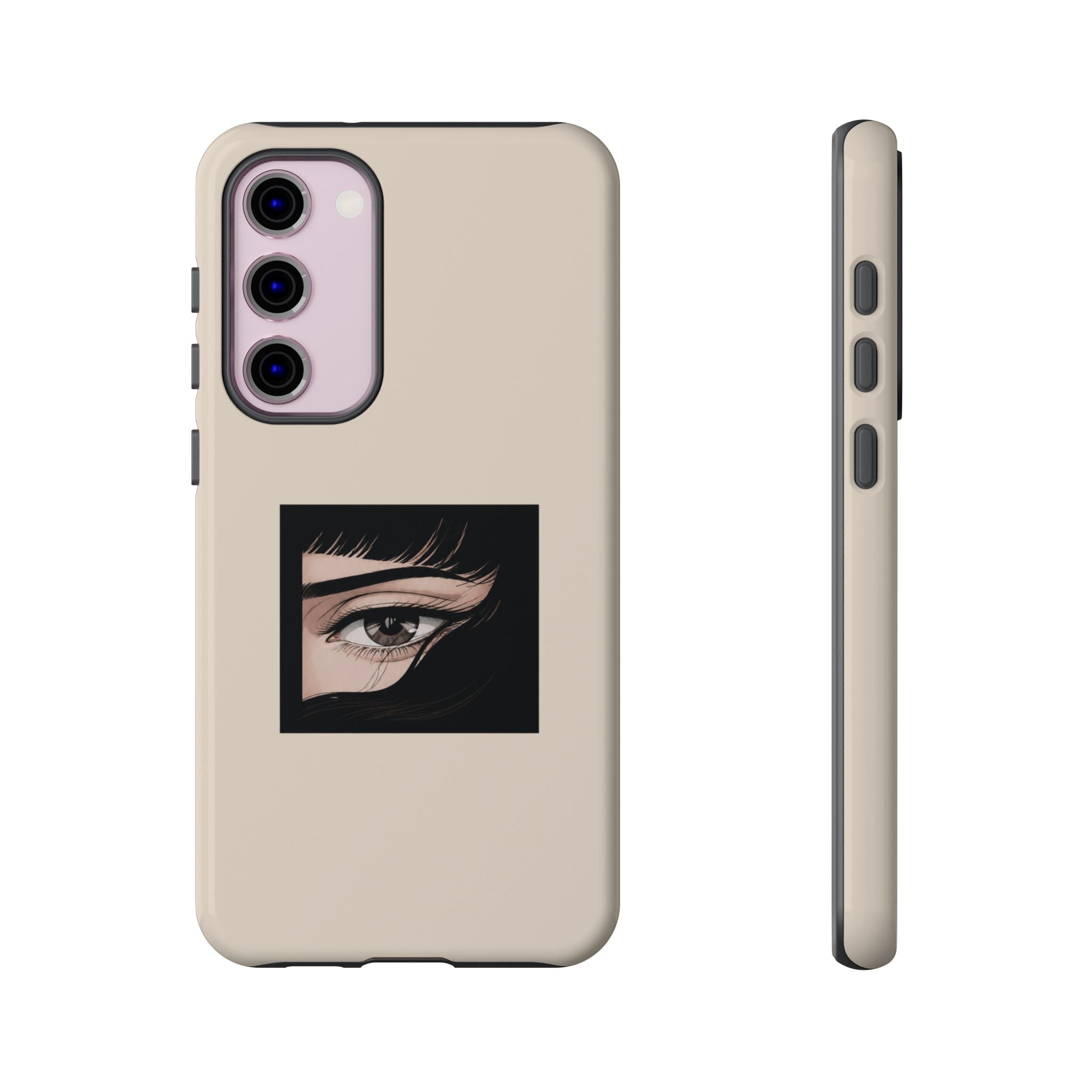 Minimal Eyelash Eye Art Protective Tough Case