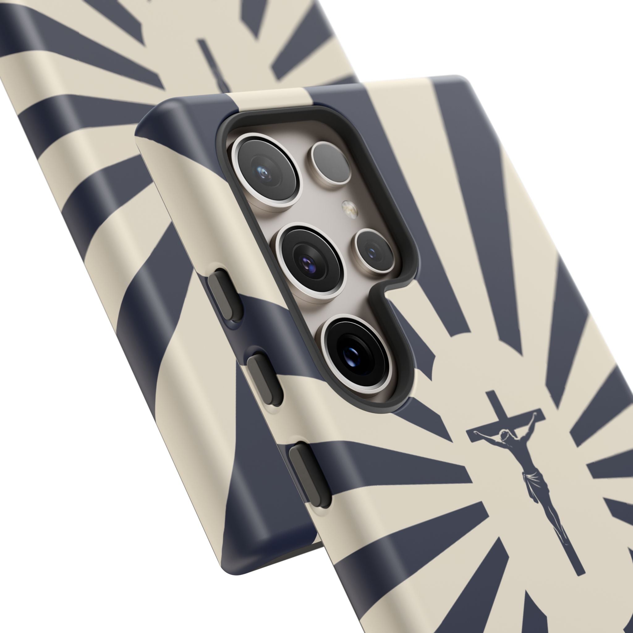 Christian Crucifix Radiant Tough Phone Case