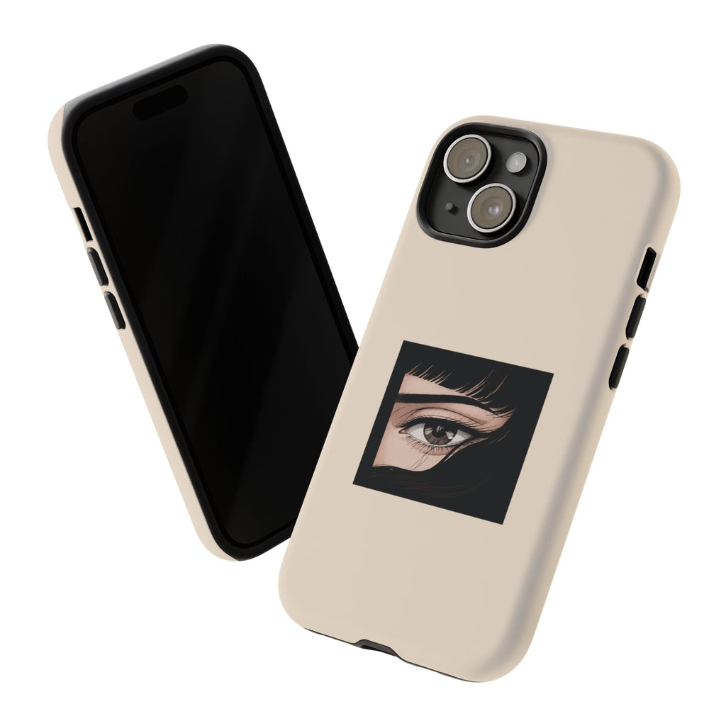 Minimal Eyelash Eye Art Protective Tough Case