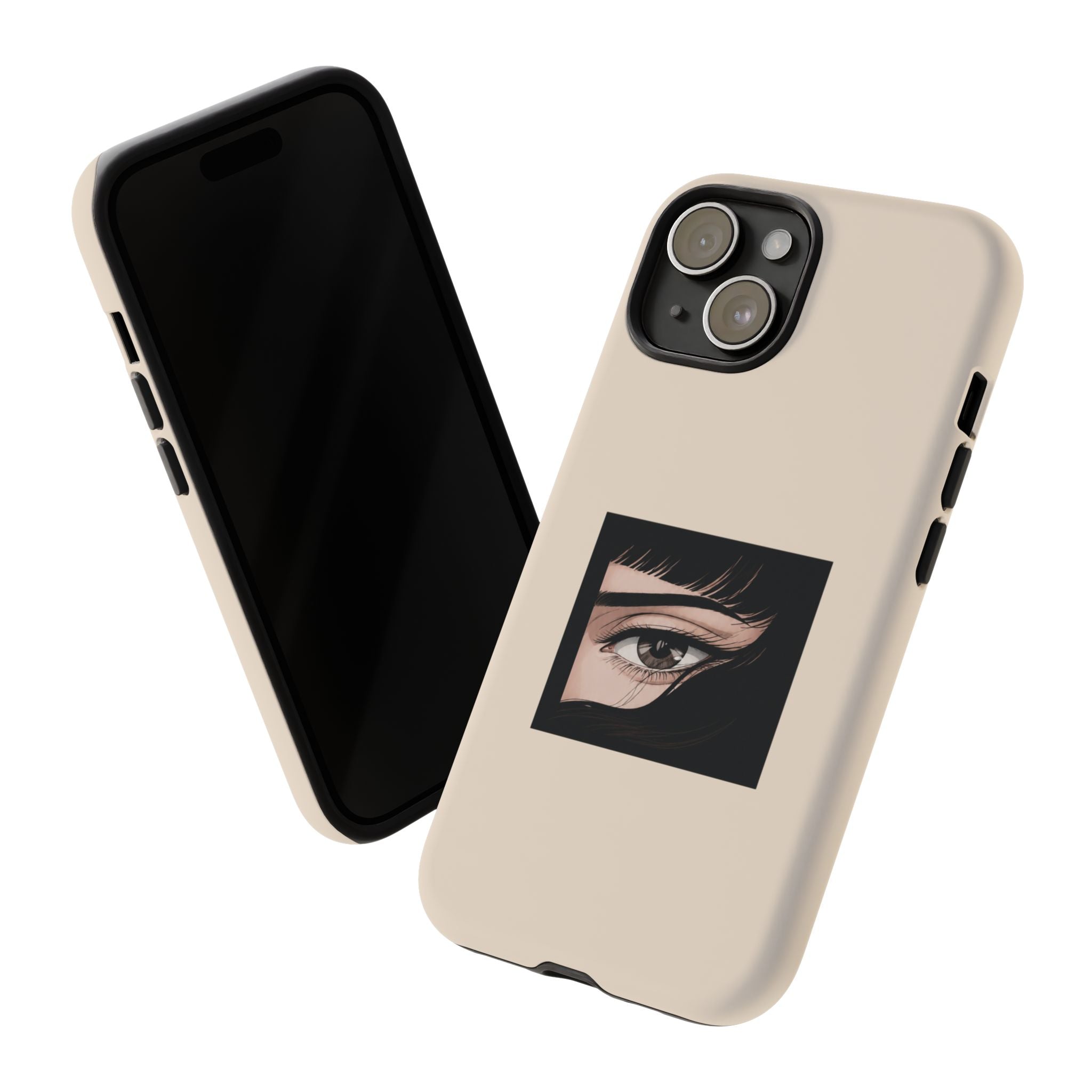 Minimal Eyelash Eye Art Protective Tough Case