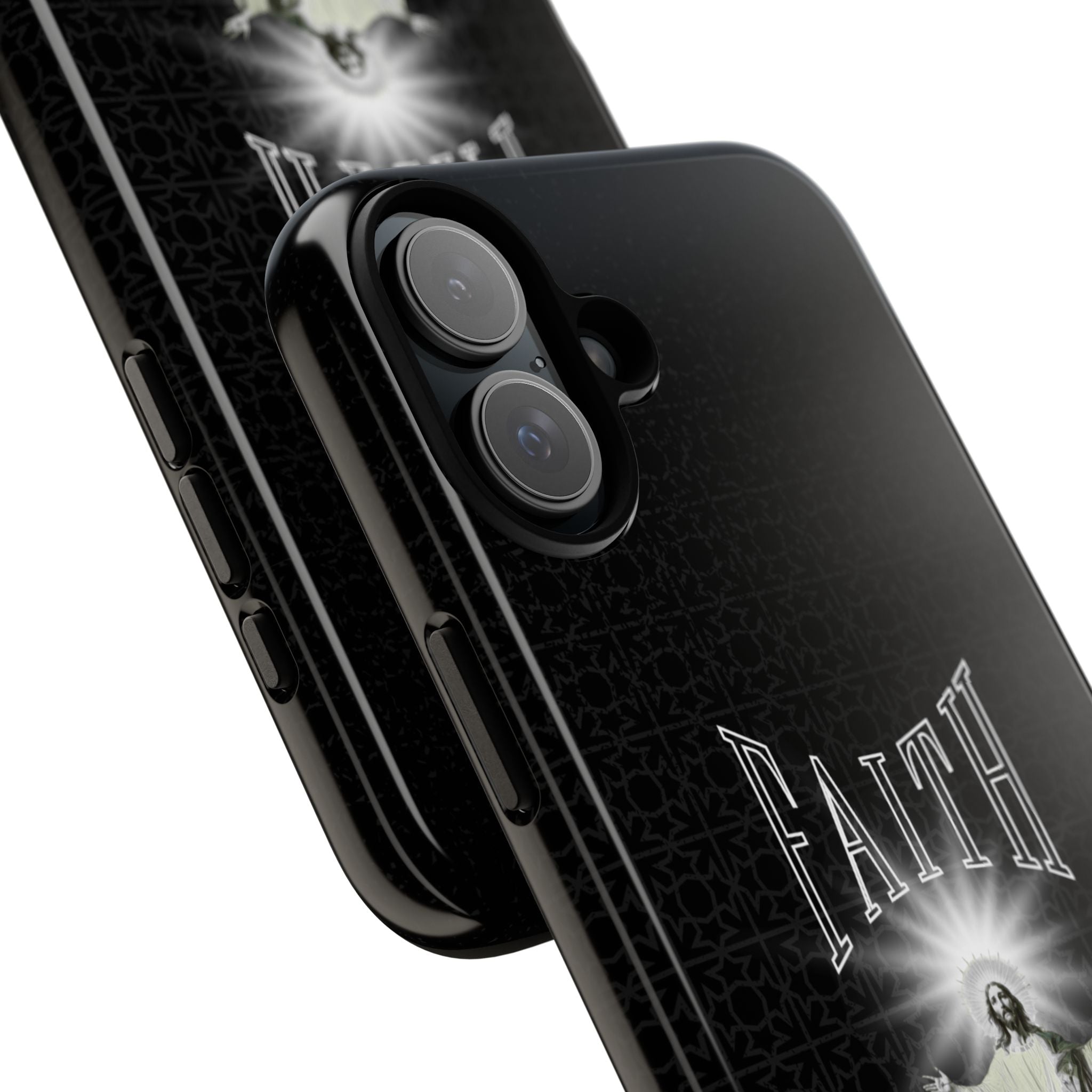 Faith Phone Case — Religious Jesus Graphic Tough Phone Cover