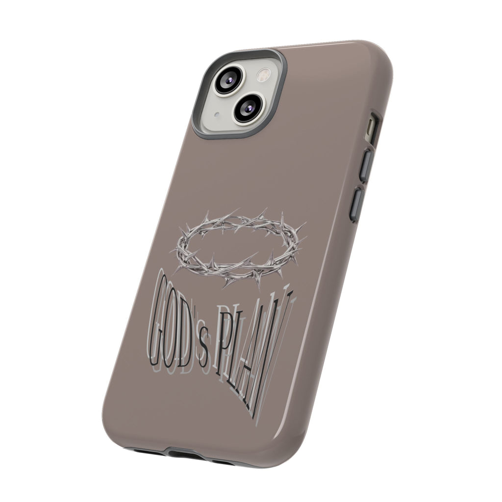 Phone Case — "God's Plan" Crown of Thorns Protective Cover