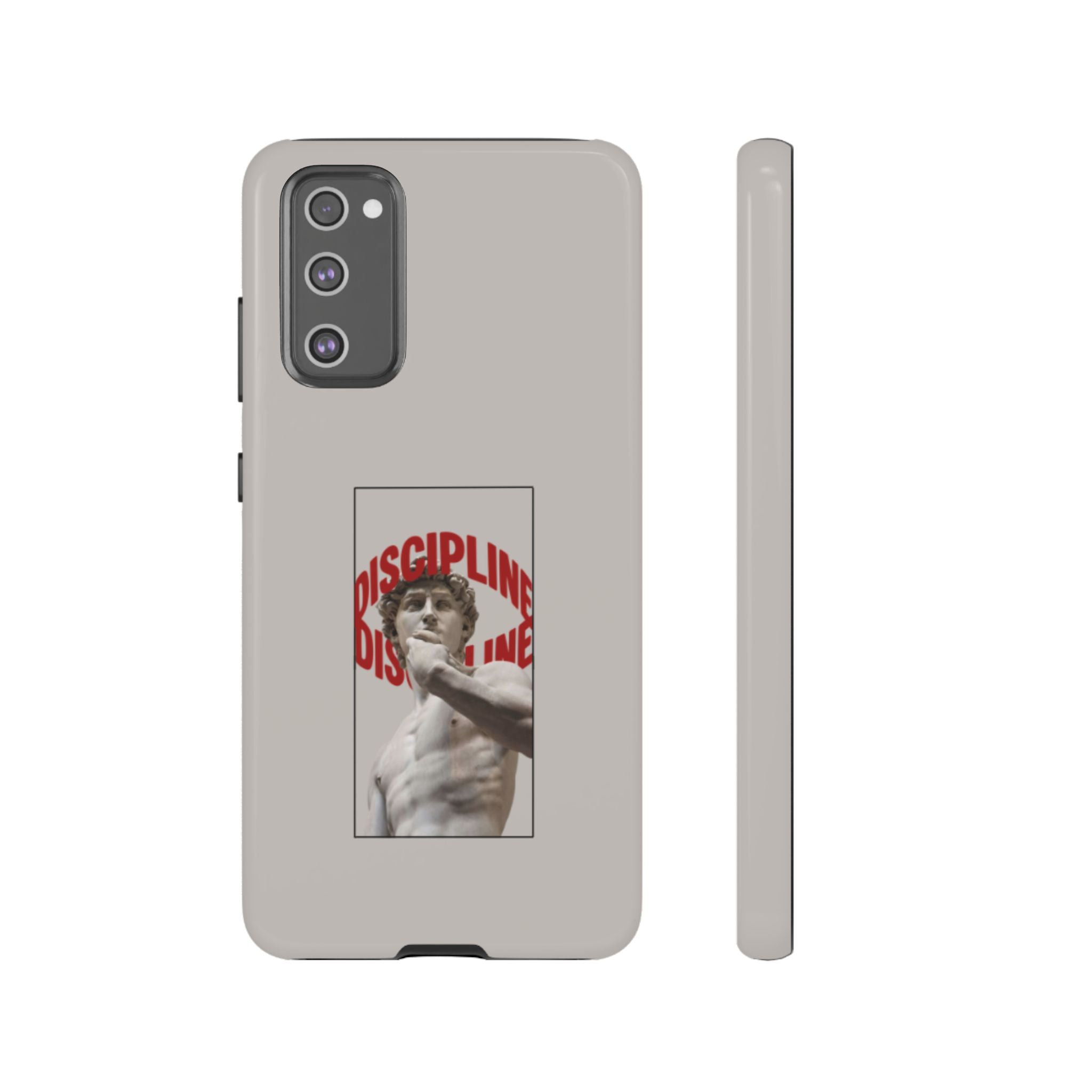 Phone Case — 'Discipline' Statue Graphic Protective Cover