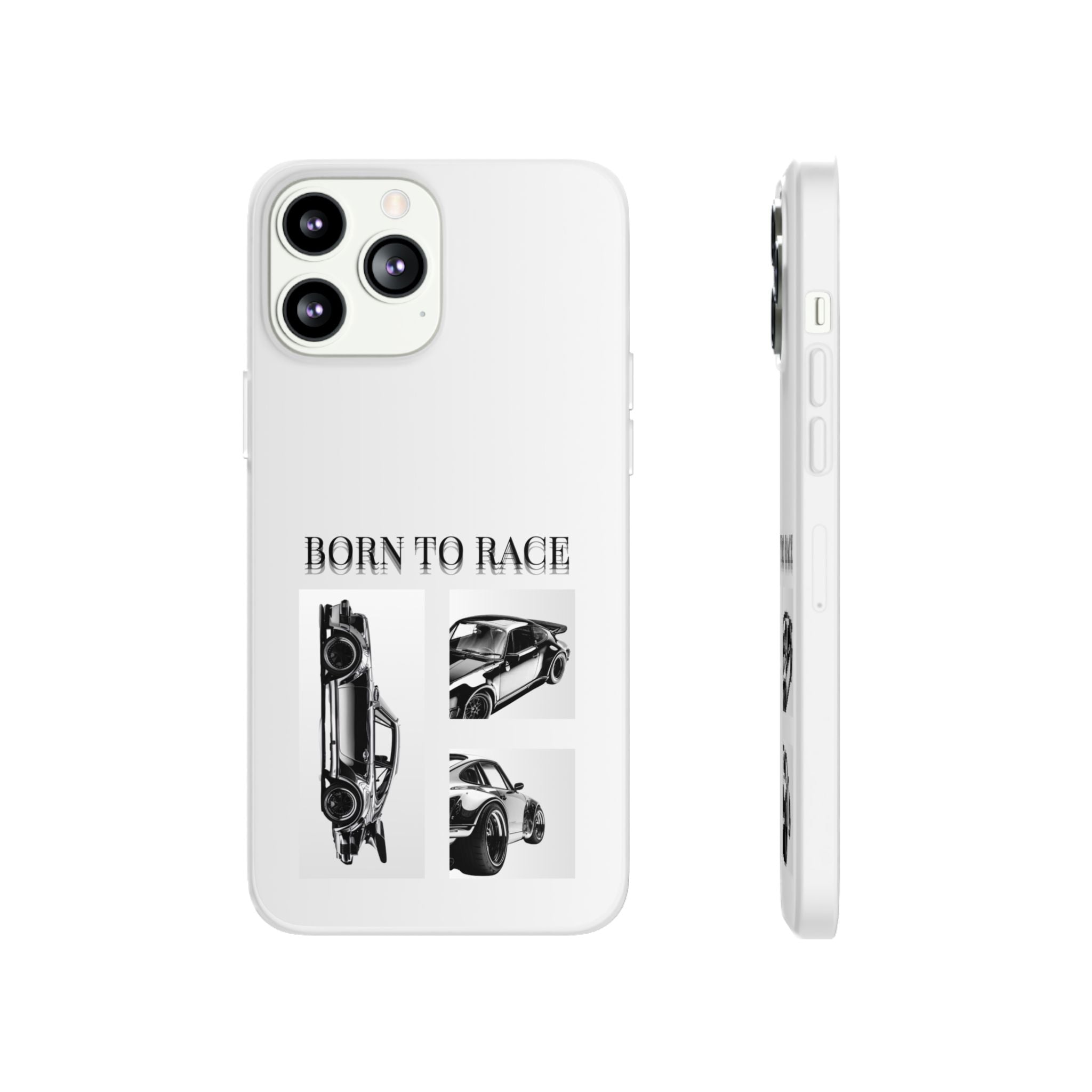 Born to Race Phone Case – Racing Car Flexi Case