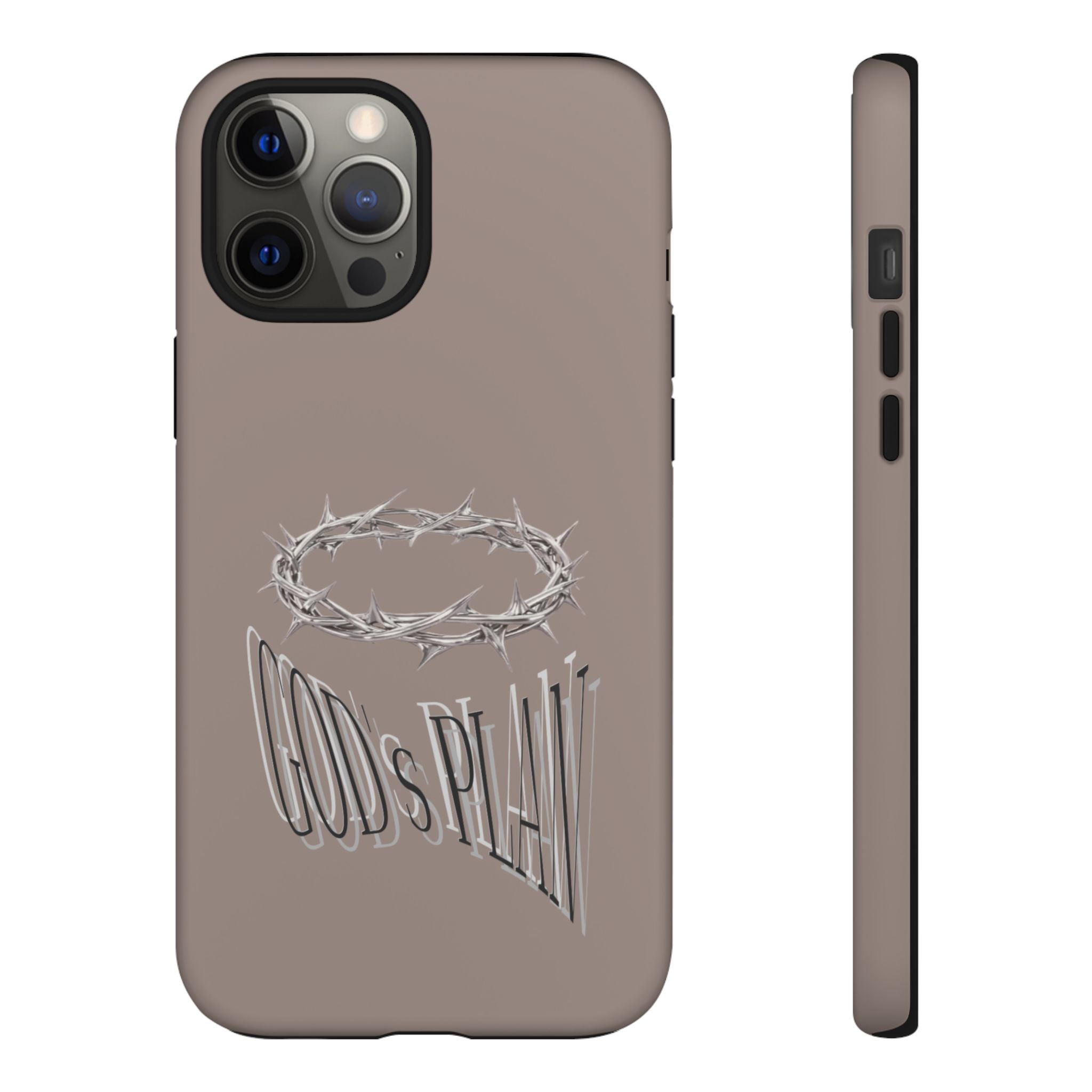Phone Case — "God's Plan" Crown of Thorns Protective Cover