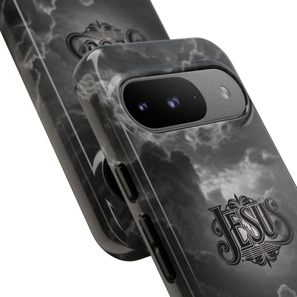 Jesus Cloud Phone Case – Christian Faith Protective iPhone Case