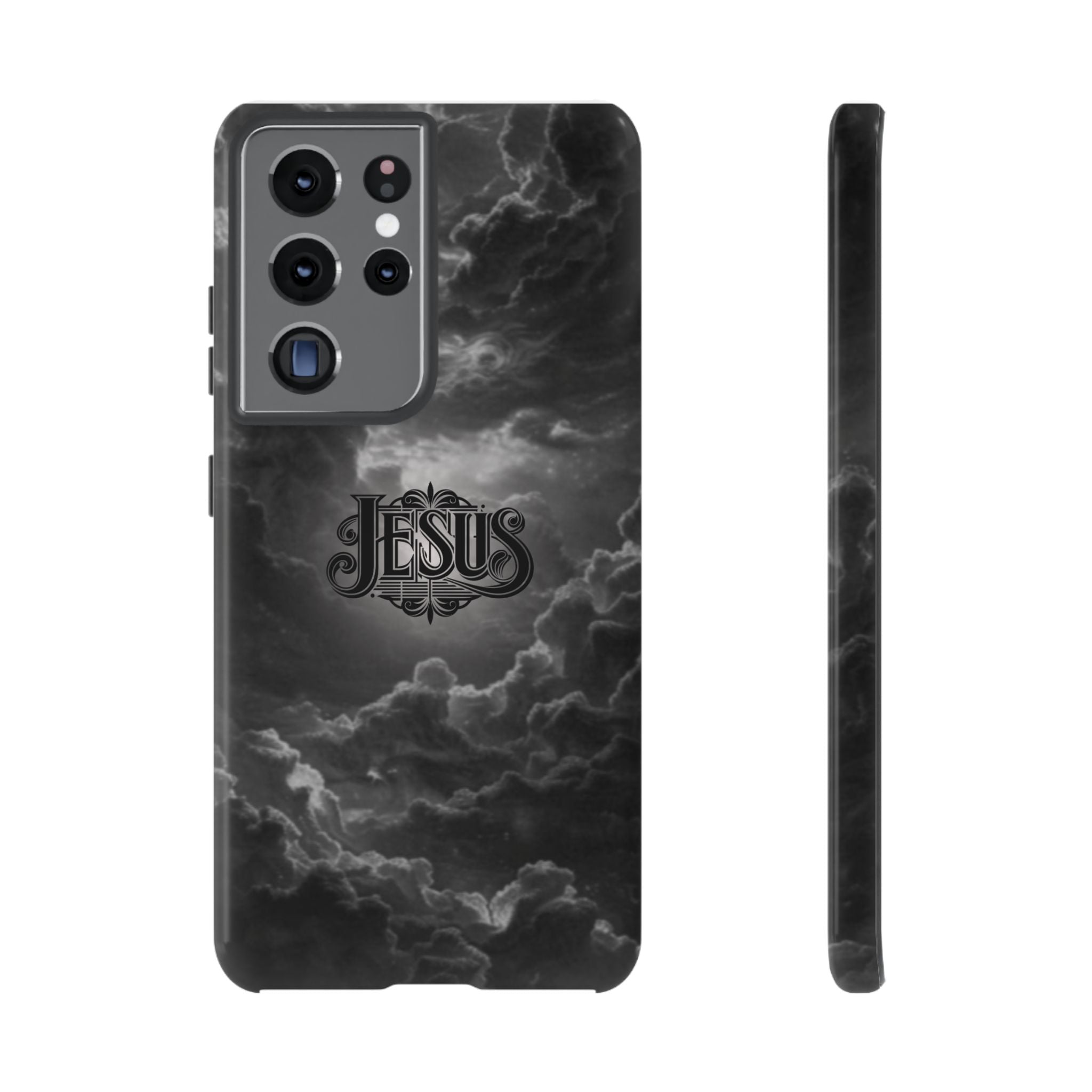 Jesus Cloud Phone Case – Christian Faith Protective iPhone Case