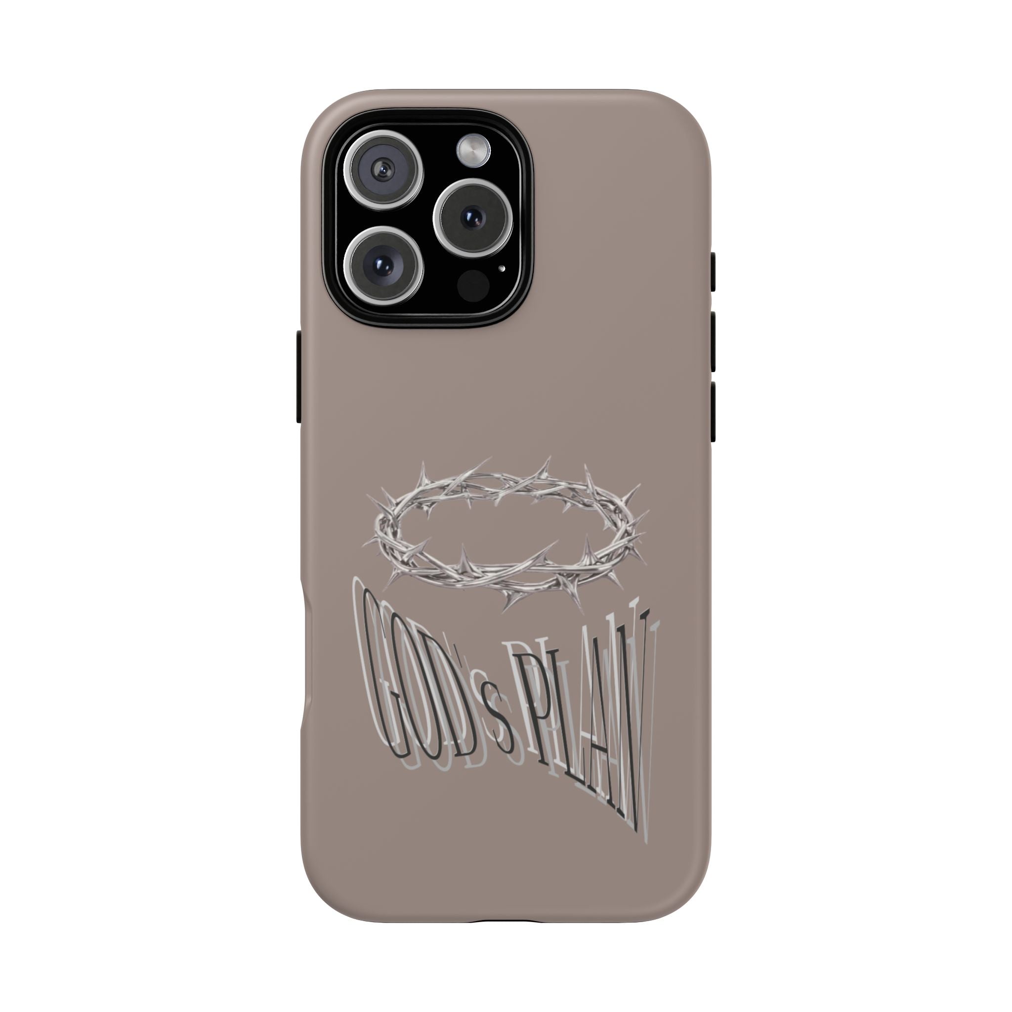 Phone Case — "God's Plan" Crown of Thorns Protective Cover