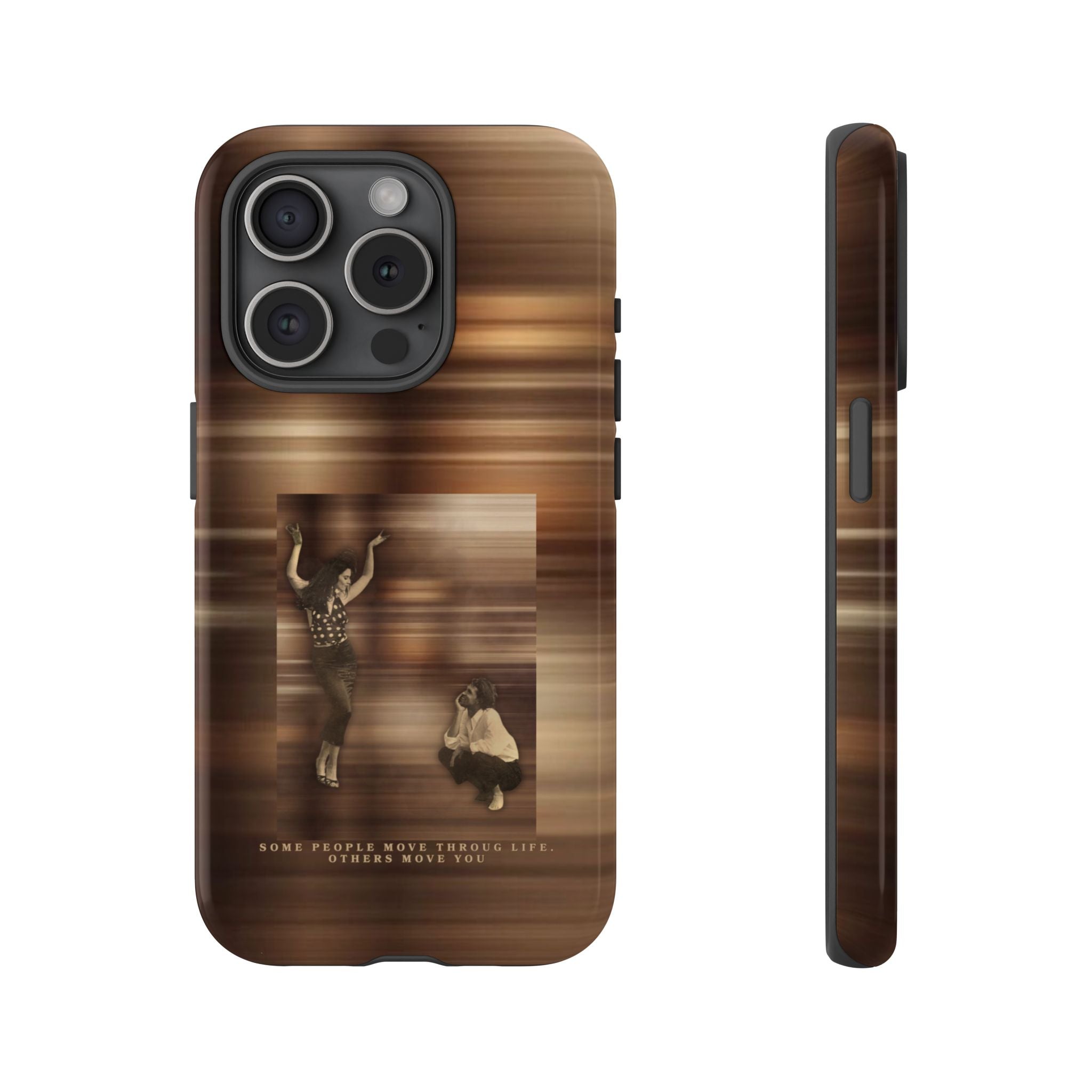 Vintage Basketball Photo Phone Case – Retro Sport Quote iPhone Cover