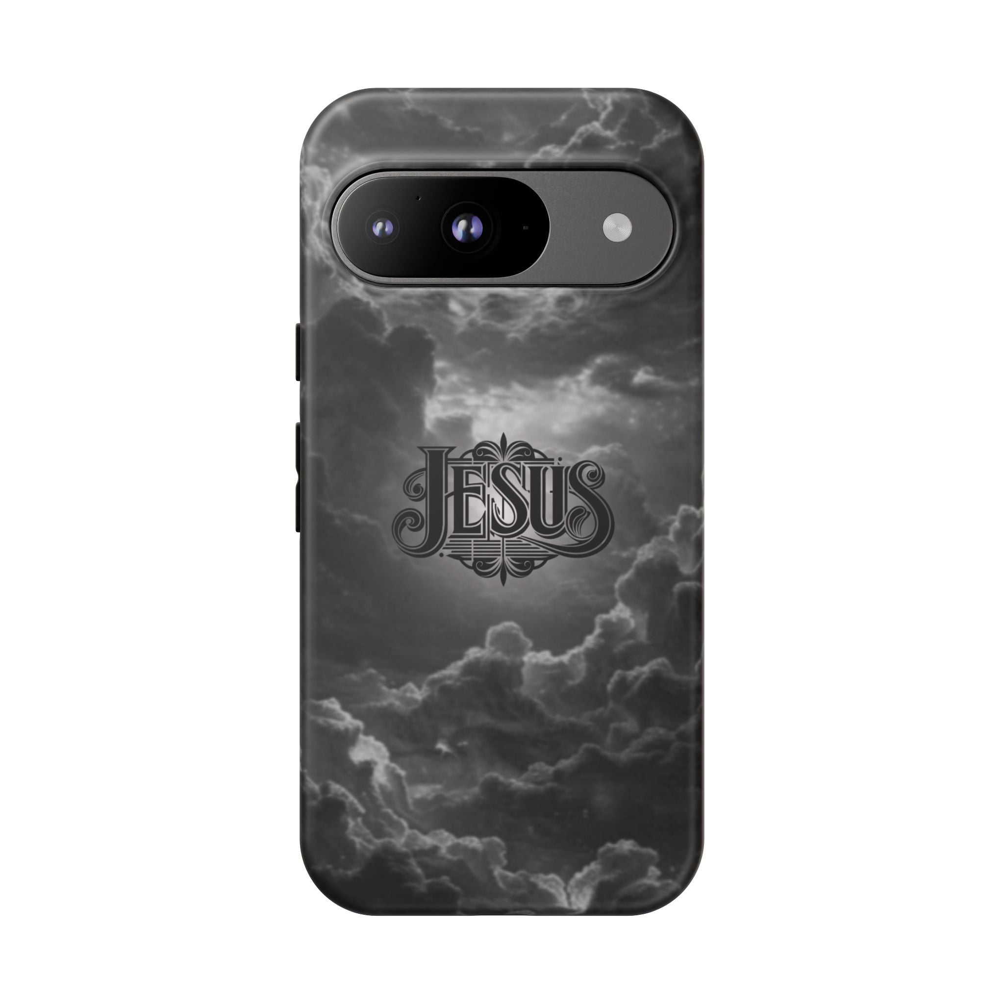 Jesus Cloud Phone Case – Christian Faith Protective iPhone Case