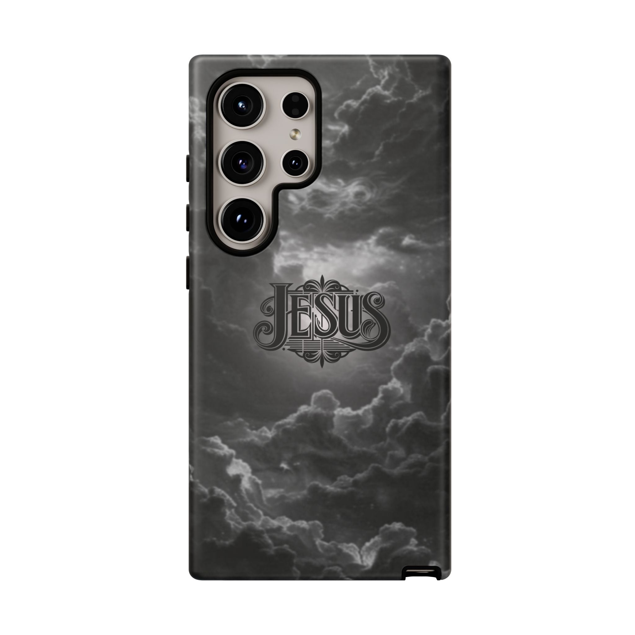 Jesus Cloud Phone Case – Christian Faith Protective iPhone Case