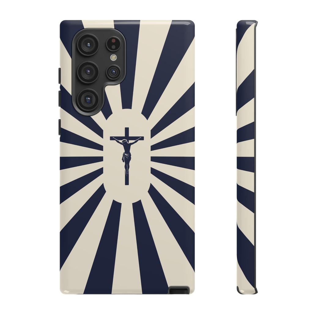Christian Crucifix Radiant Tough Phone Case