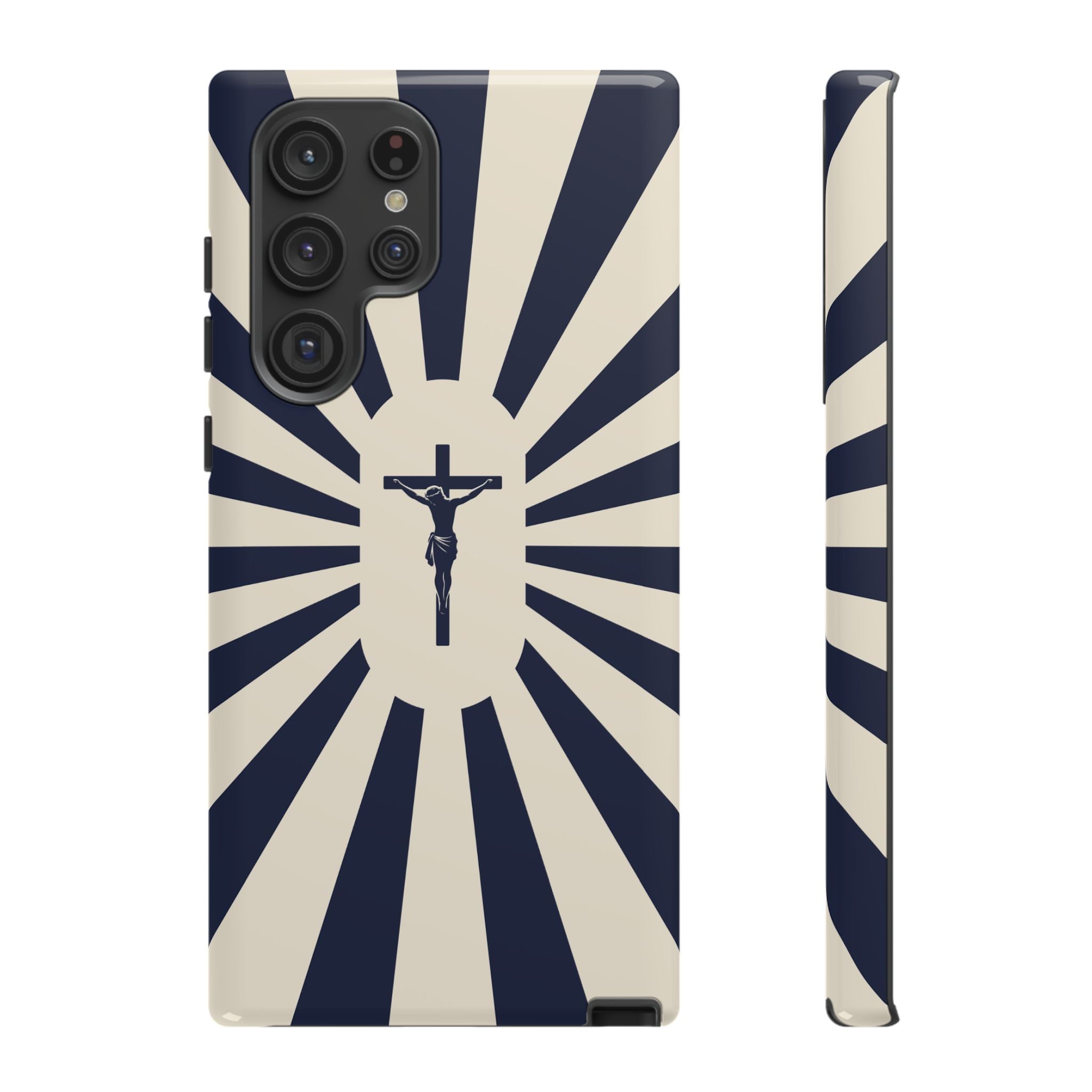 Christian Crucifix Radiant Tough Phone Case