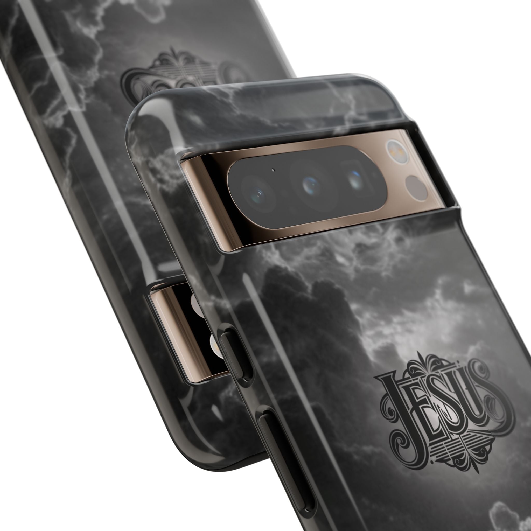 Jesus Cloud Phone Case – Christian Faith Protective iPhone Case