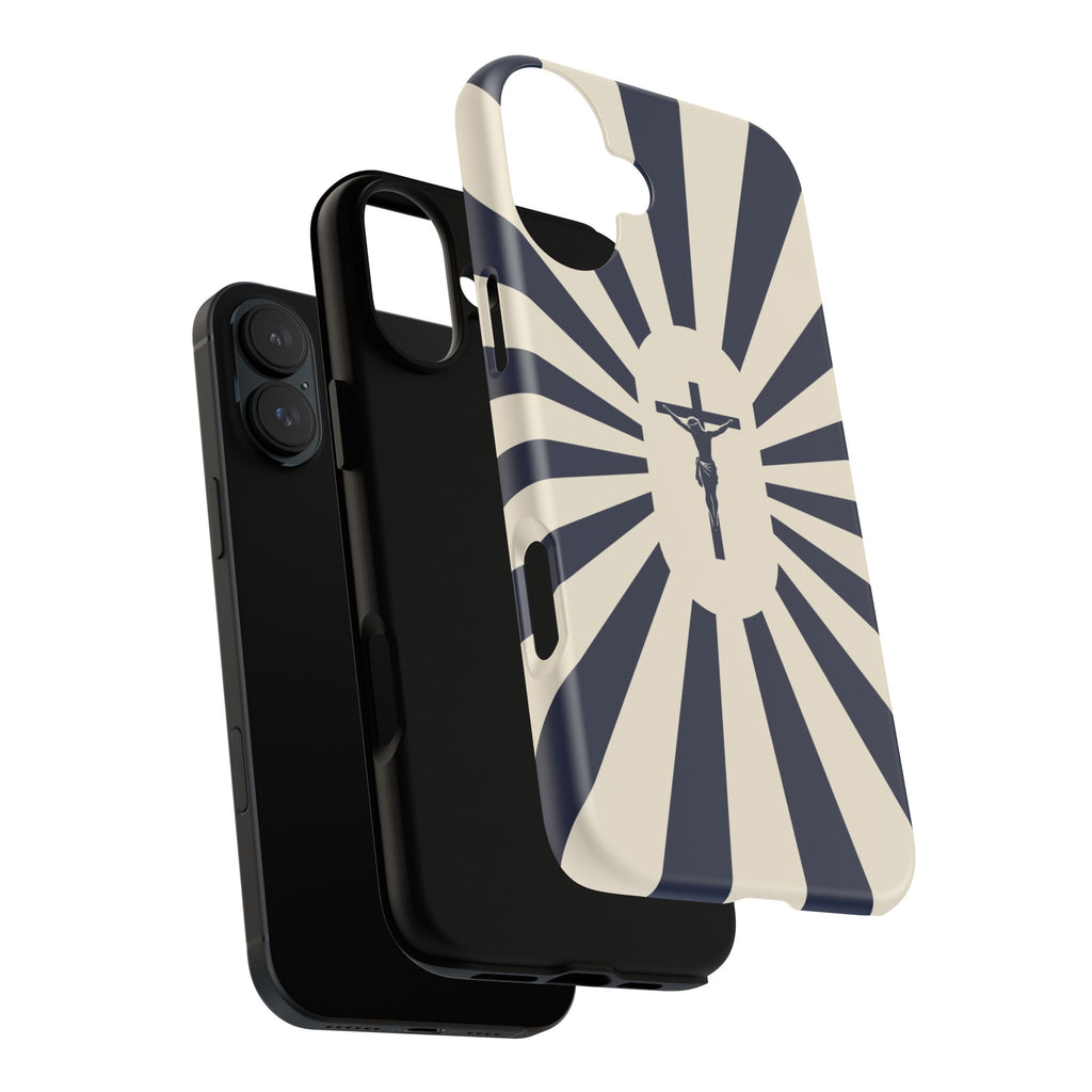 Christian Crucifix Radiant Tough Phone Case