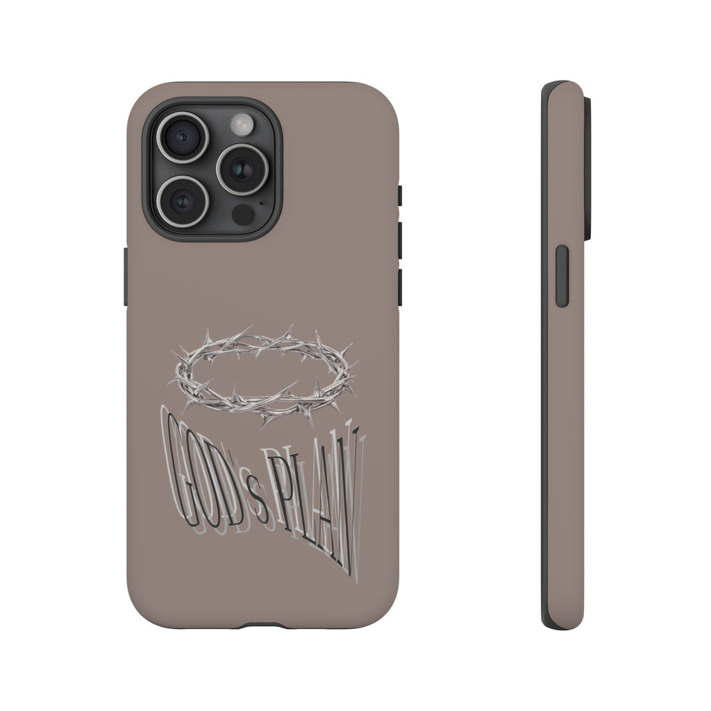 Phone Case — "God's Plan" Crown of Thorns Protective Cover