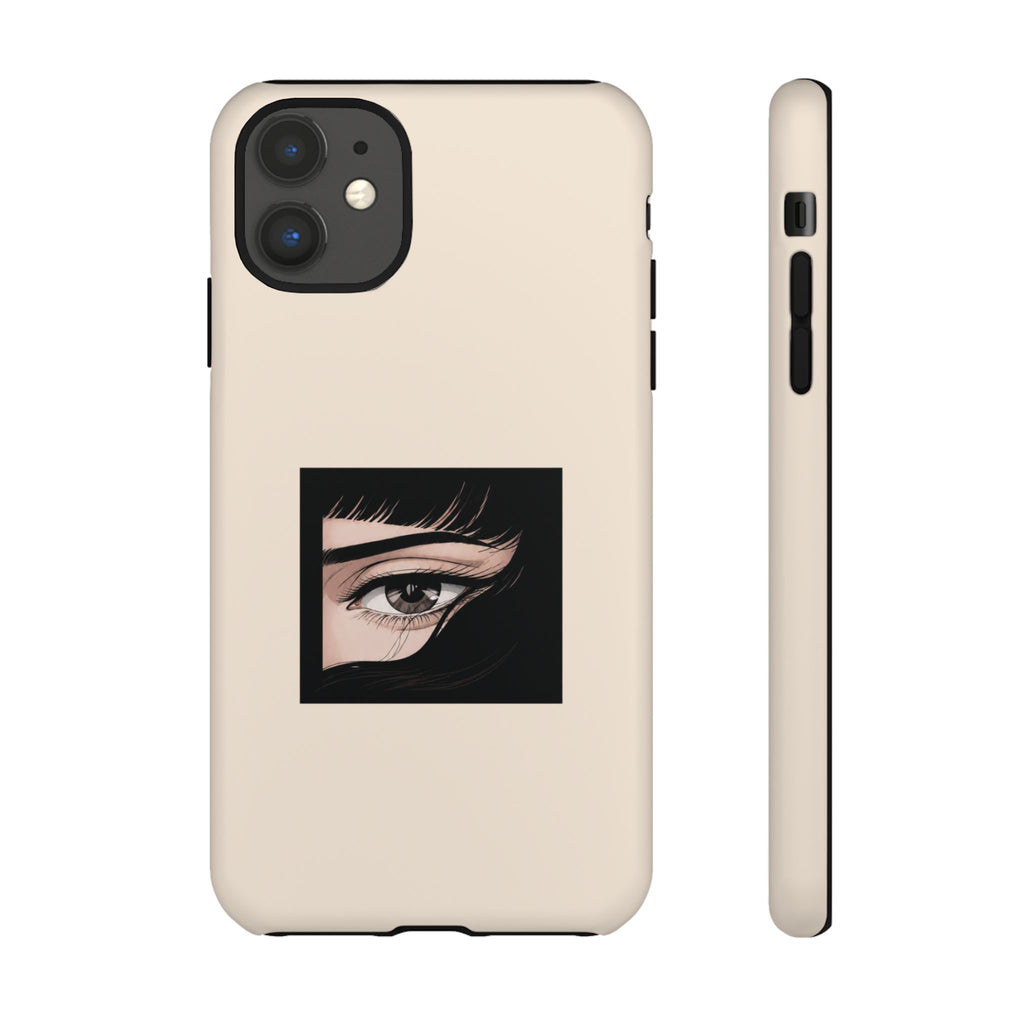 Minimal Eyelash Eye Art Protective Tough Case
