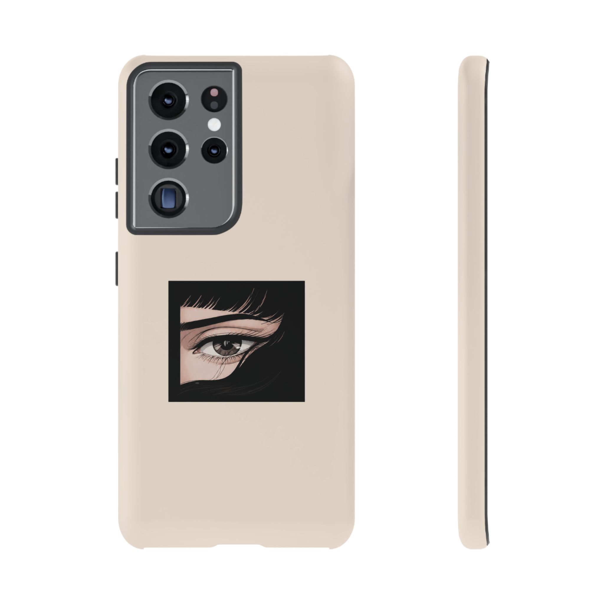 Minimal Eyelash Eye Art Protective Tough Case